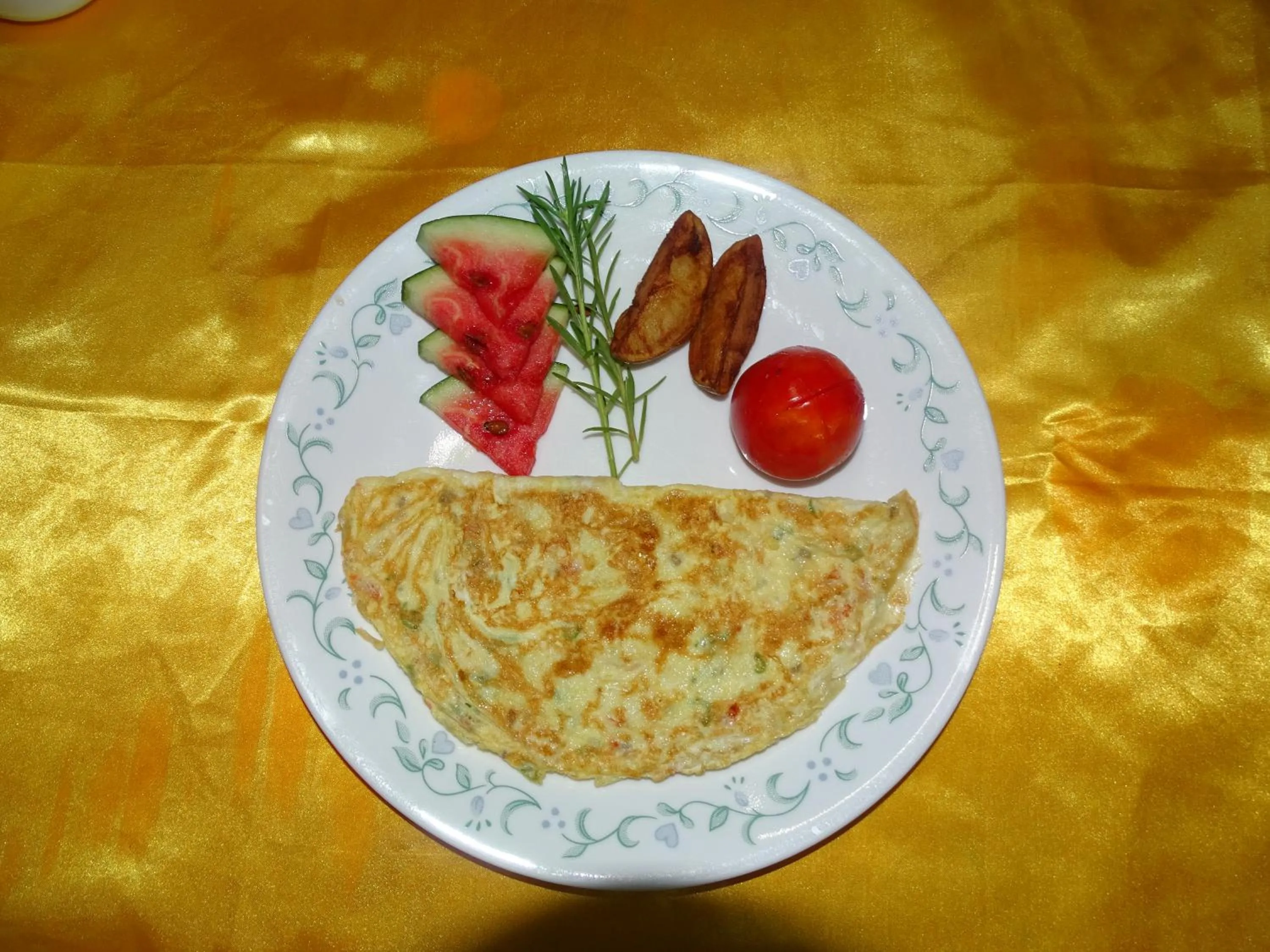 Food and drinks in Heritage Resort Hampi