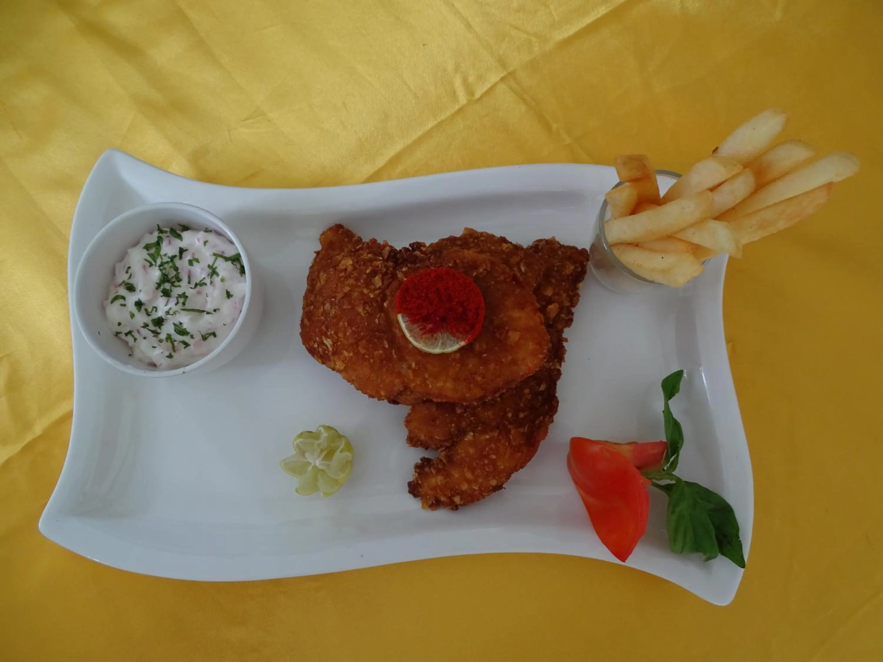 Food in Heritage Resort Hampi