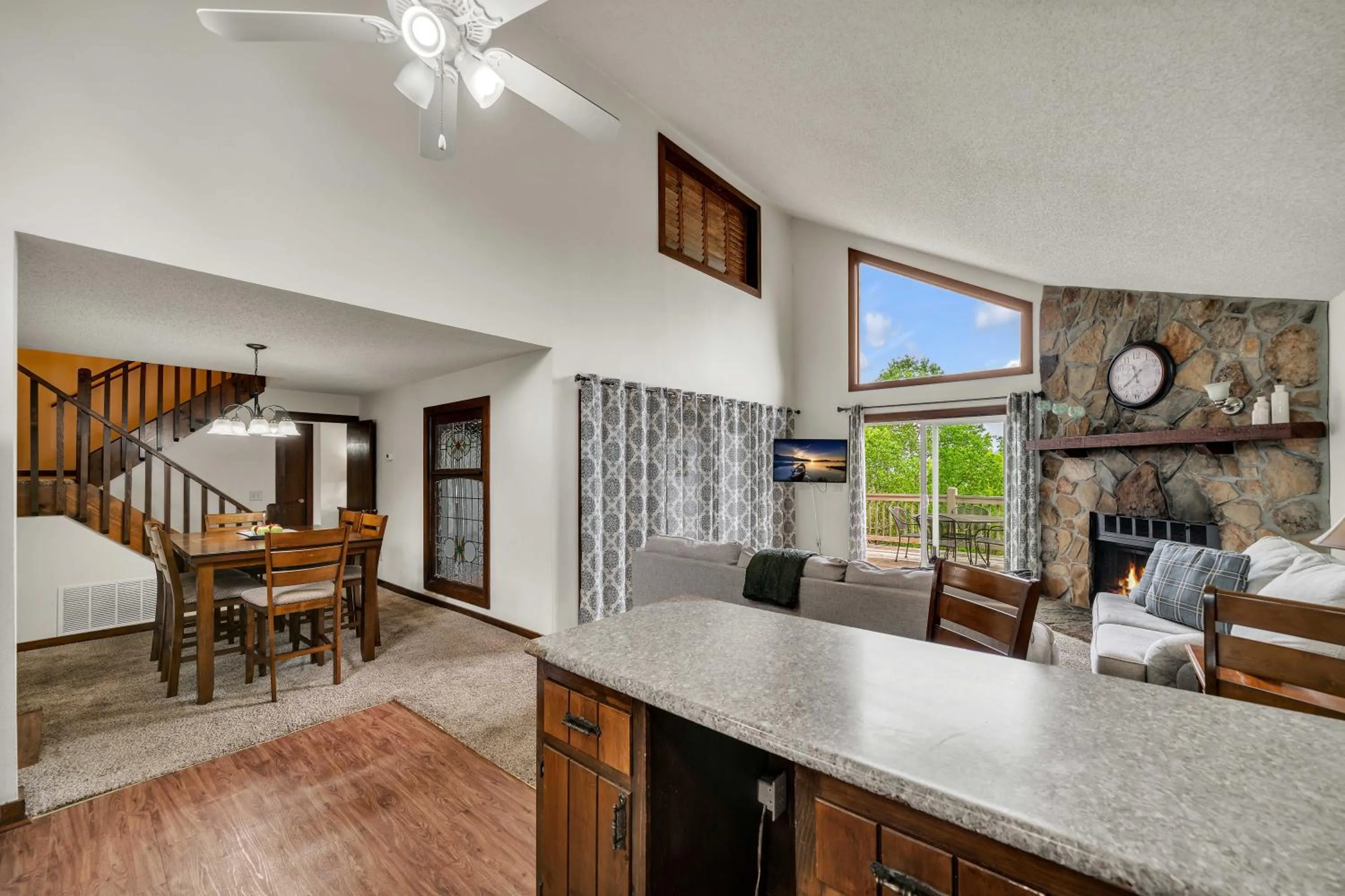 Balcony/Terrace in Coosawattee River Resort