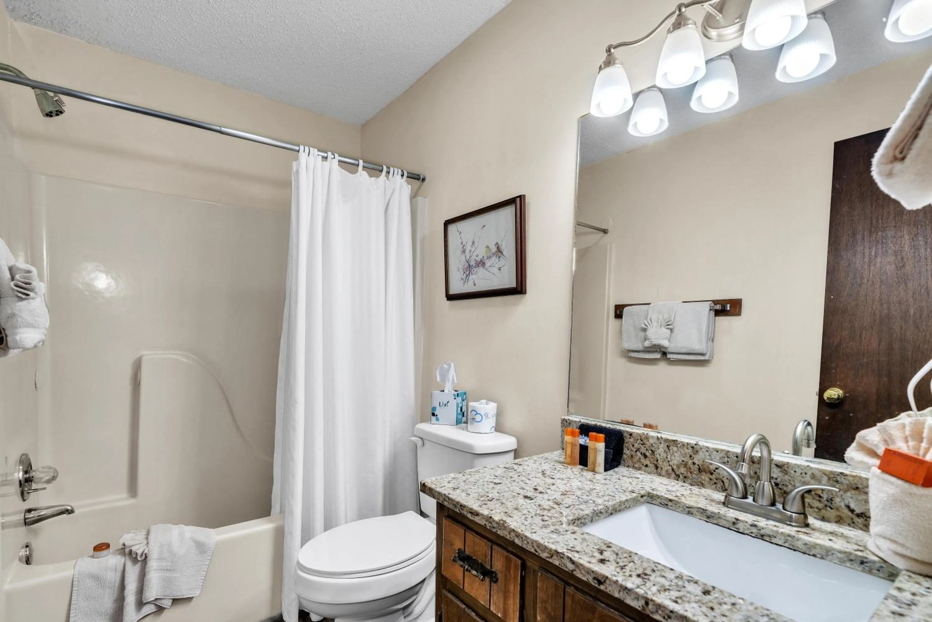 Shower in Coosawattee River Resort