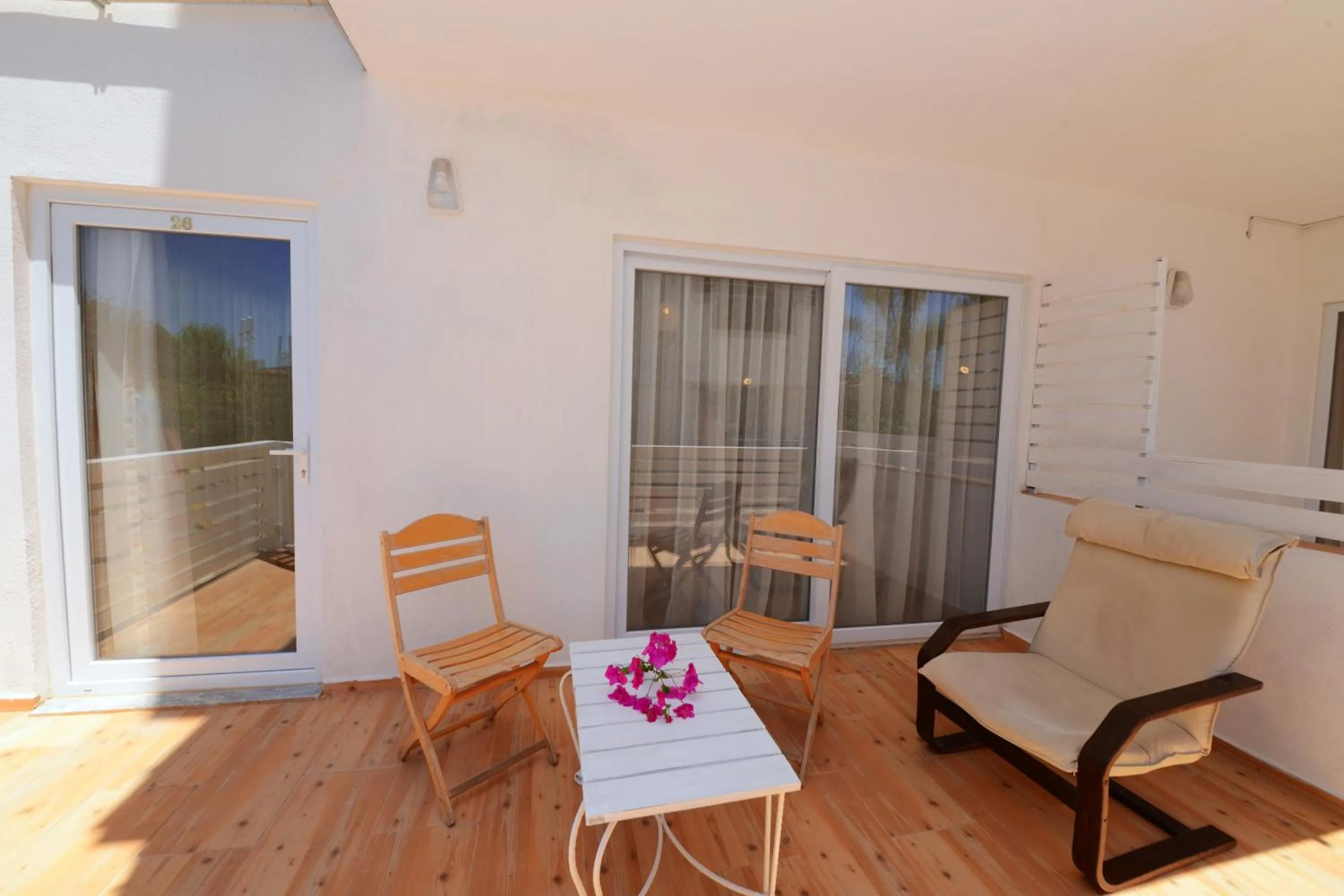 Patio in Neruda Hotel