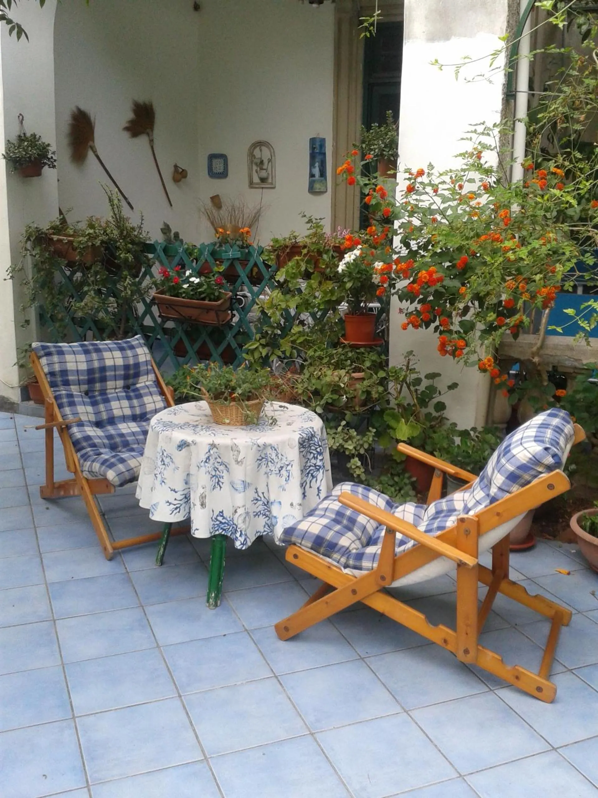Garden in B&B Albatros