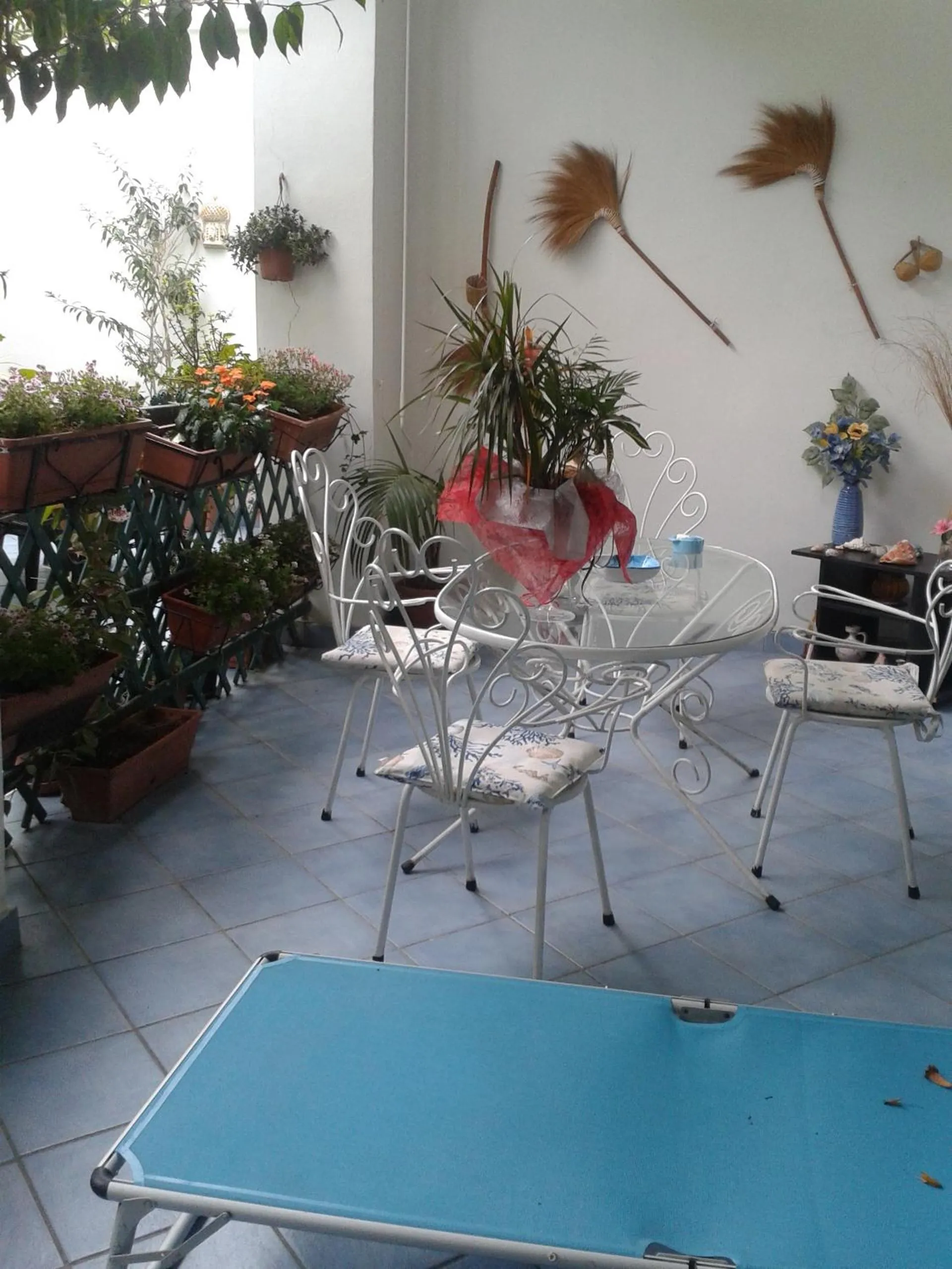 Balcony/Terrace in B&B Albatros