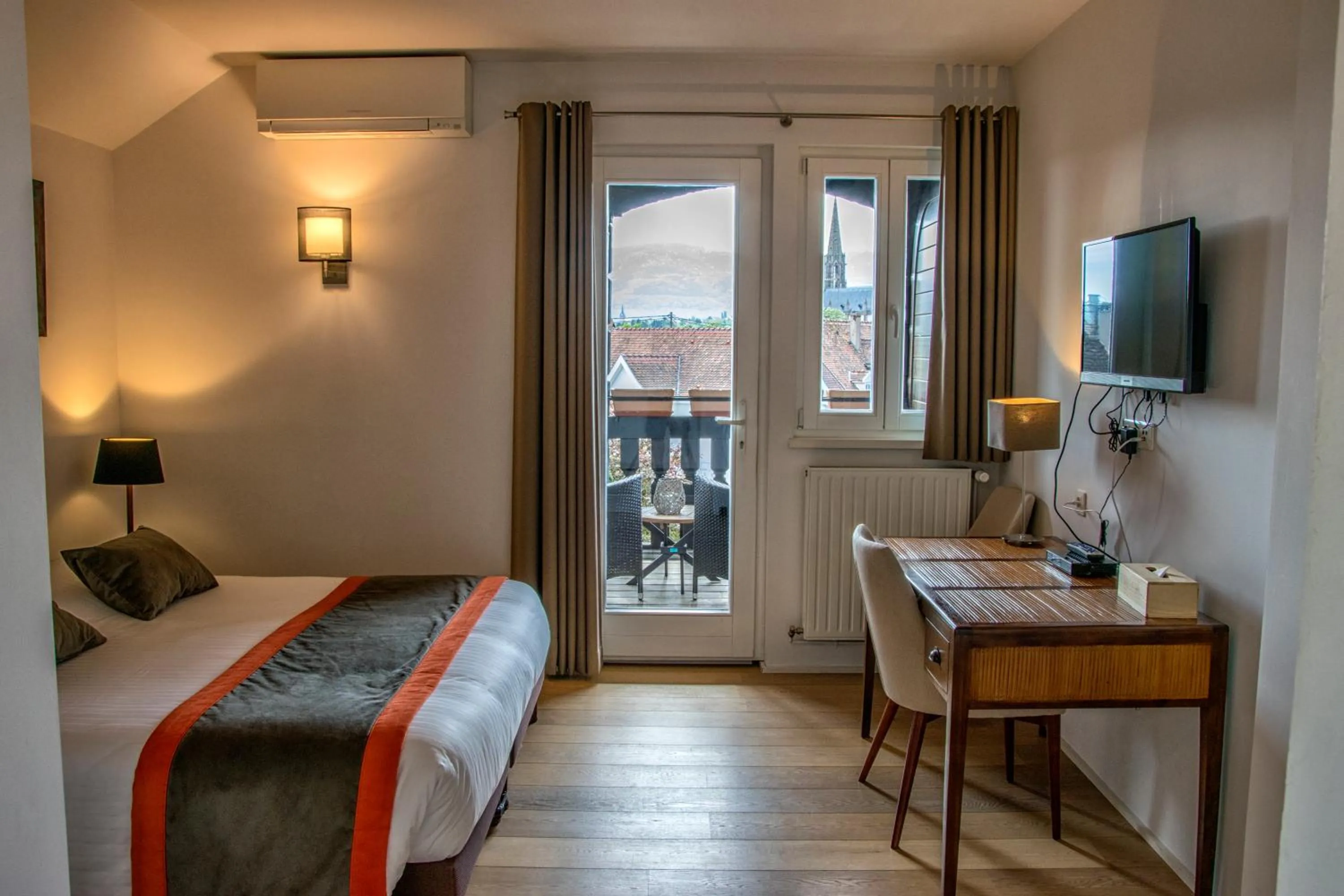 TV and multimedia, Bed in La Villa Du Coteau