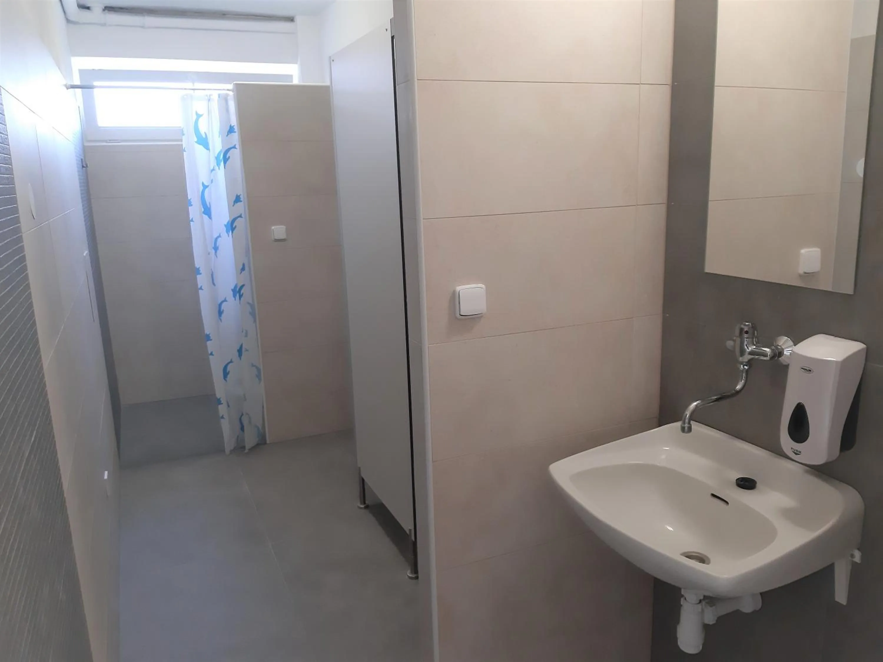 Shower in Ubytovna Kubra