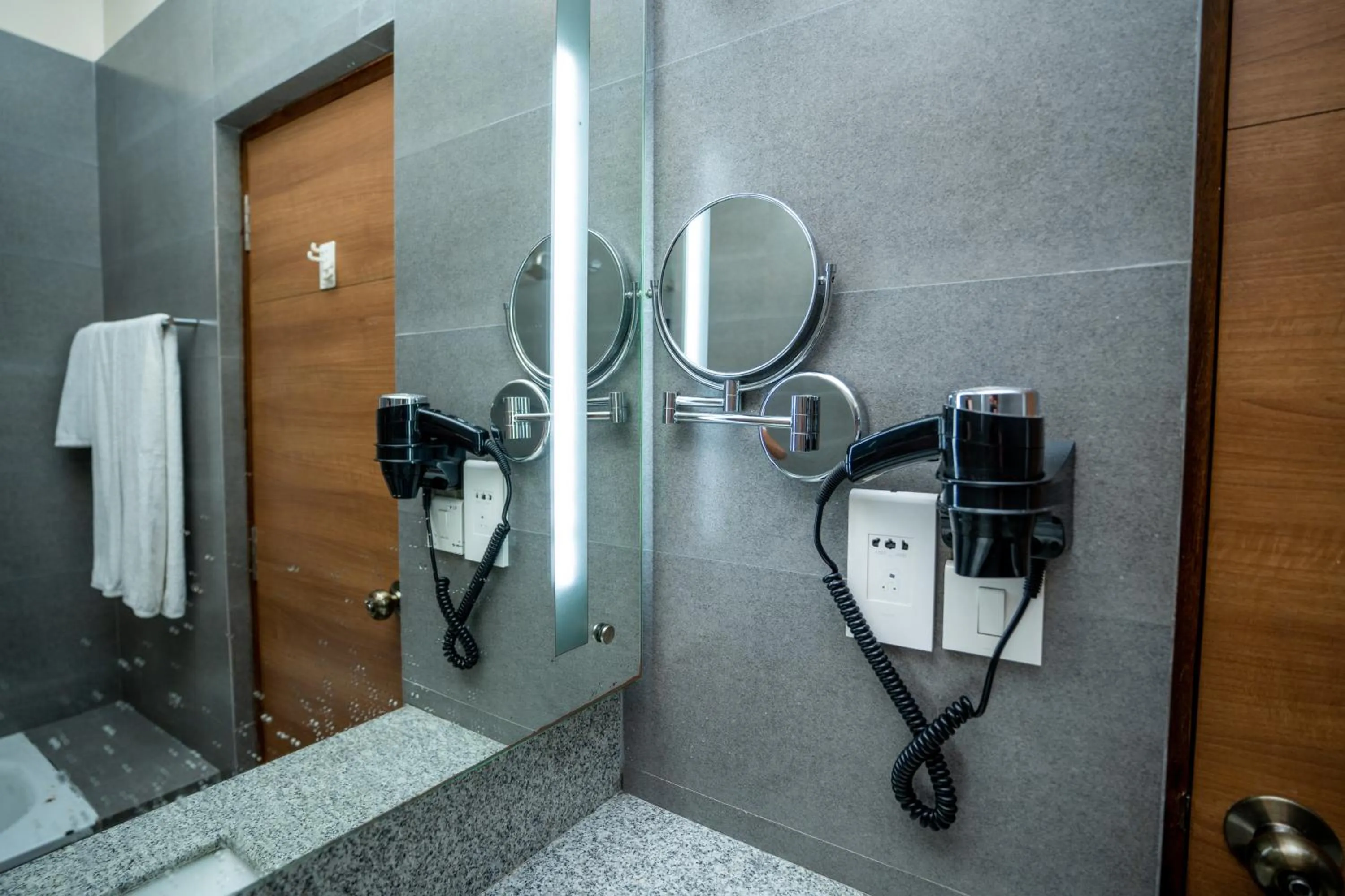 Bathroom in Hotel Marcopolo