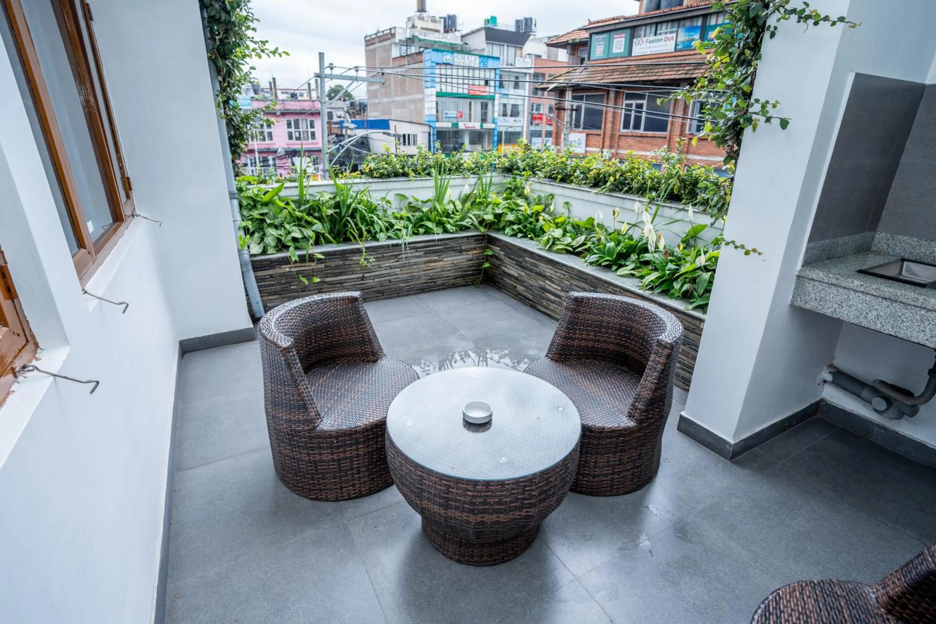 Balcony/Terrace in Hotel Marcopolo