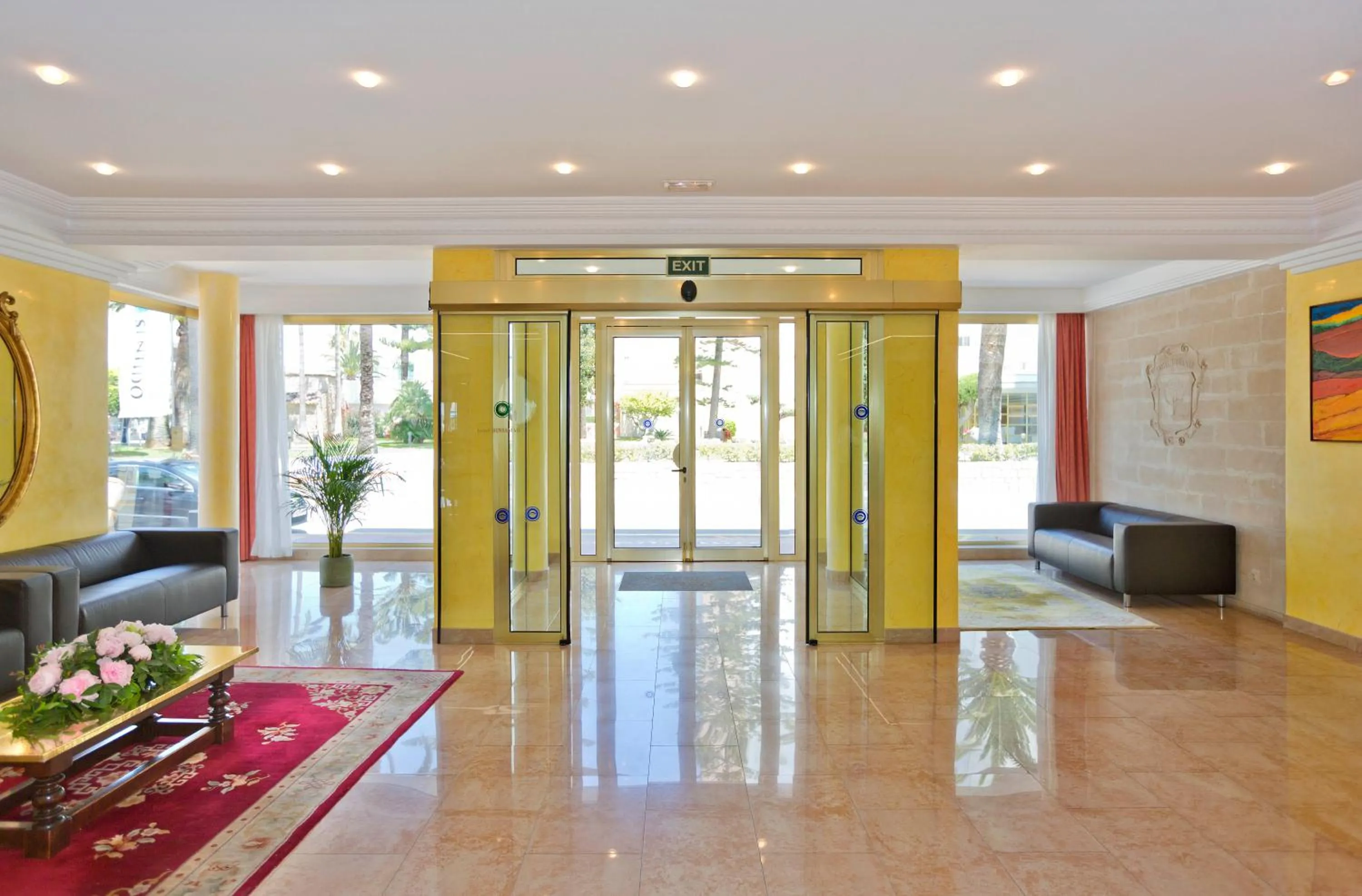Lobby or reception in Hotel Biniamar