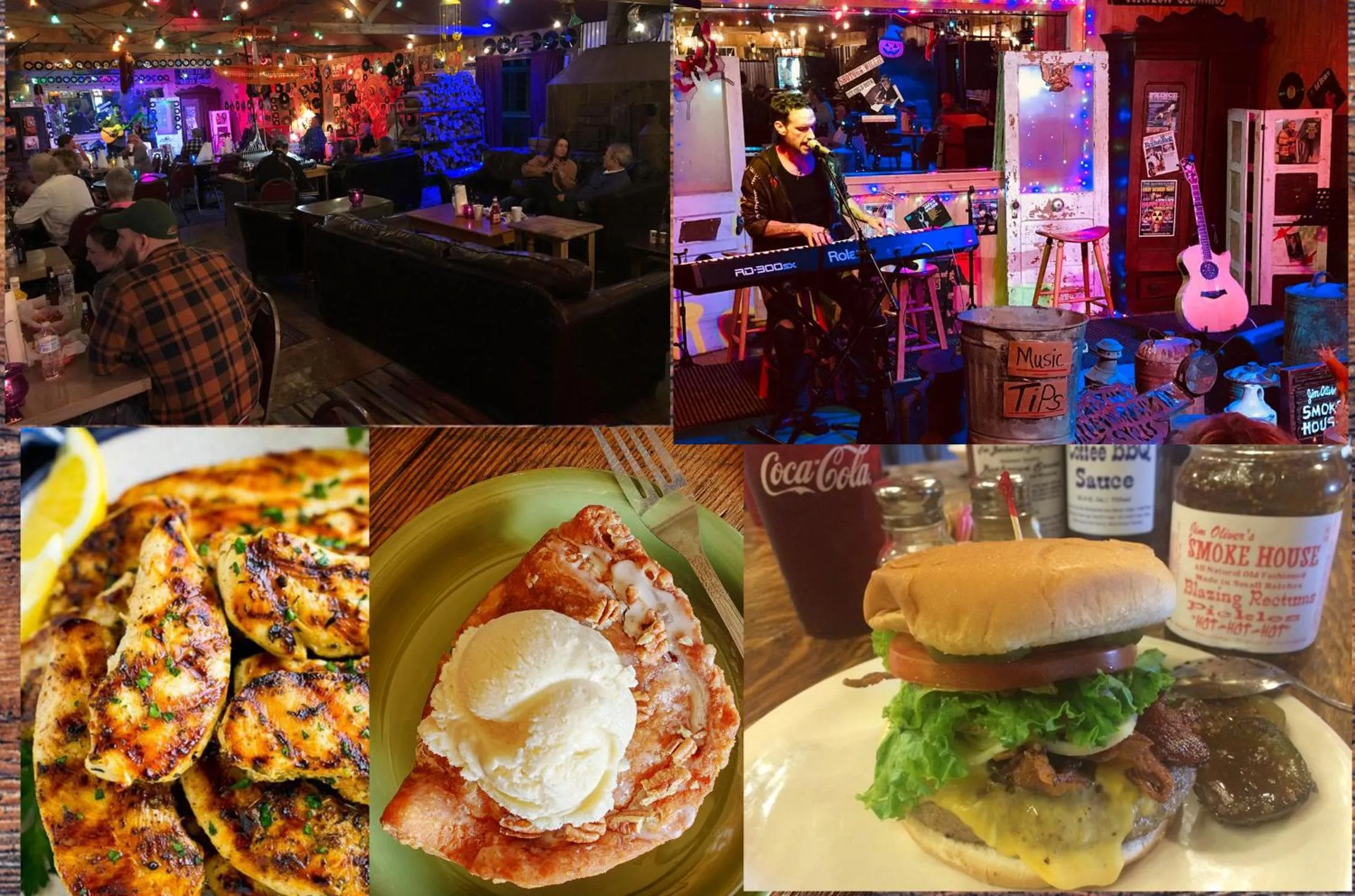 Restaurant/places to eat in The Smoke House Lodge