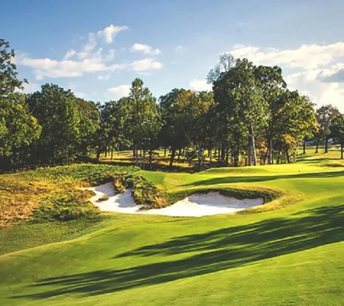 Golfcourse in The Smoke House Lodge