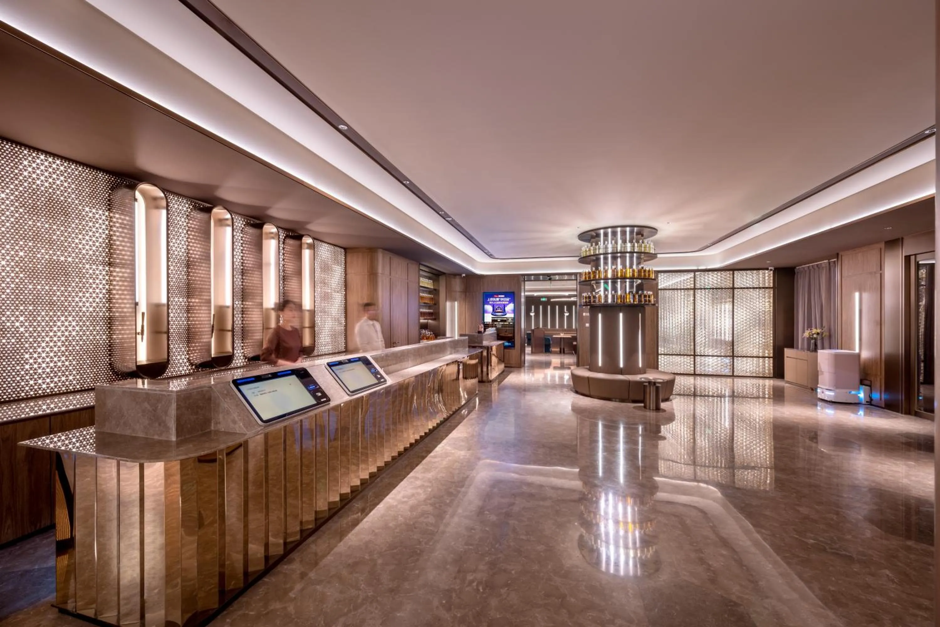 Lobby or reception in Crystal Orange Beijing Tiantan hospital and Head quarters Hotel