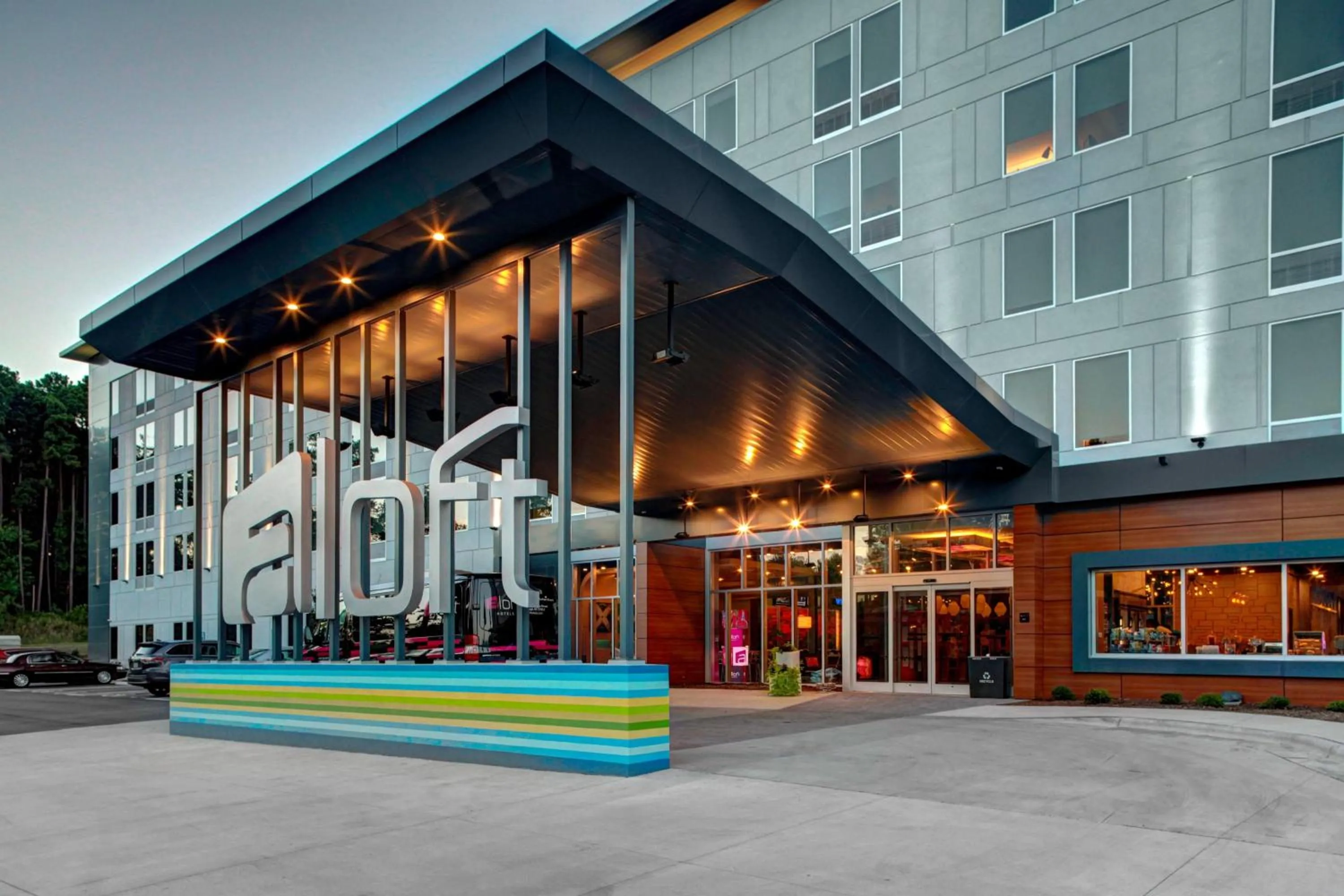 View (from property/room) in Aloft Raleigh Durham Airport Brier Creek