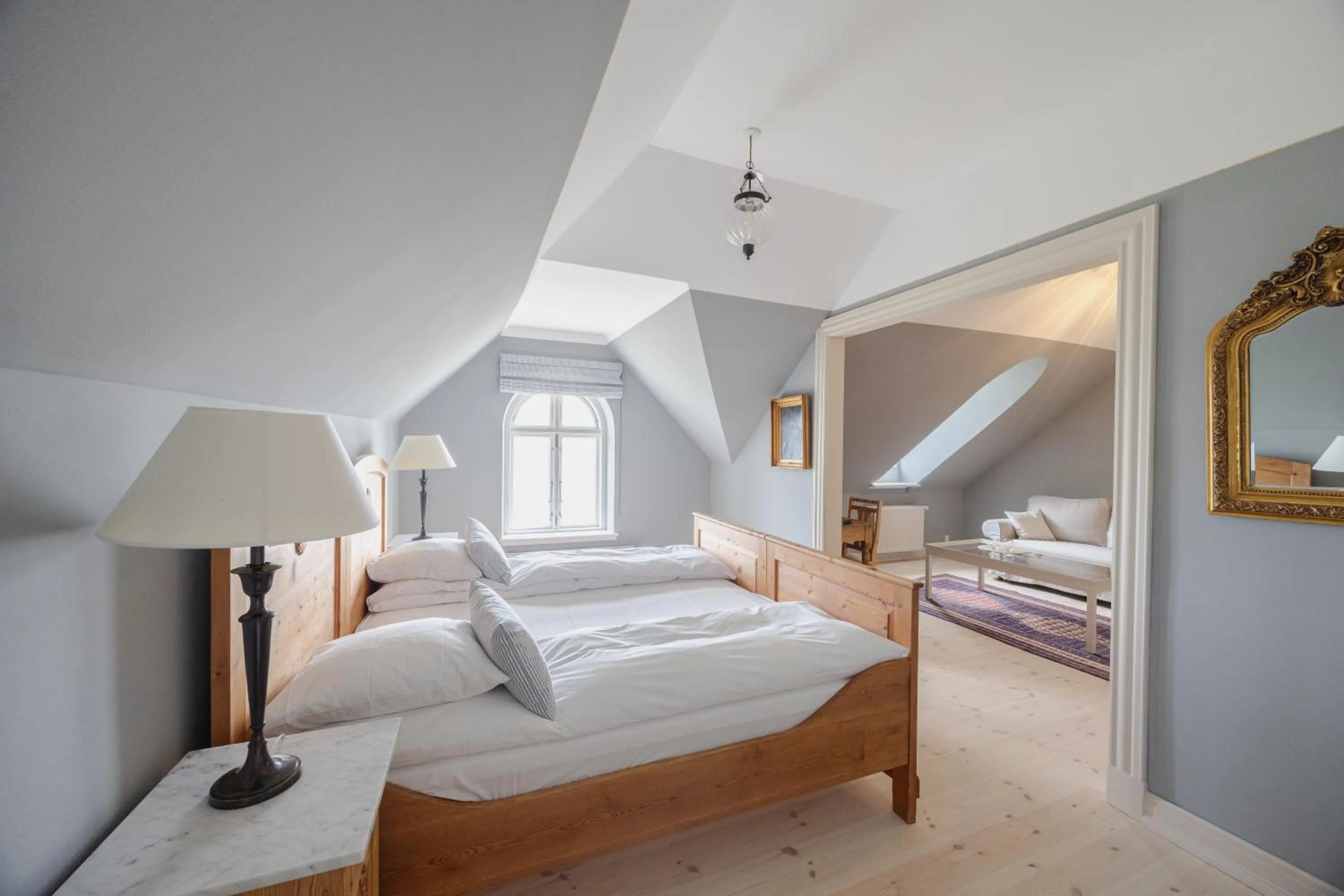 Bed in Aarøsund Badehotel