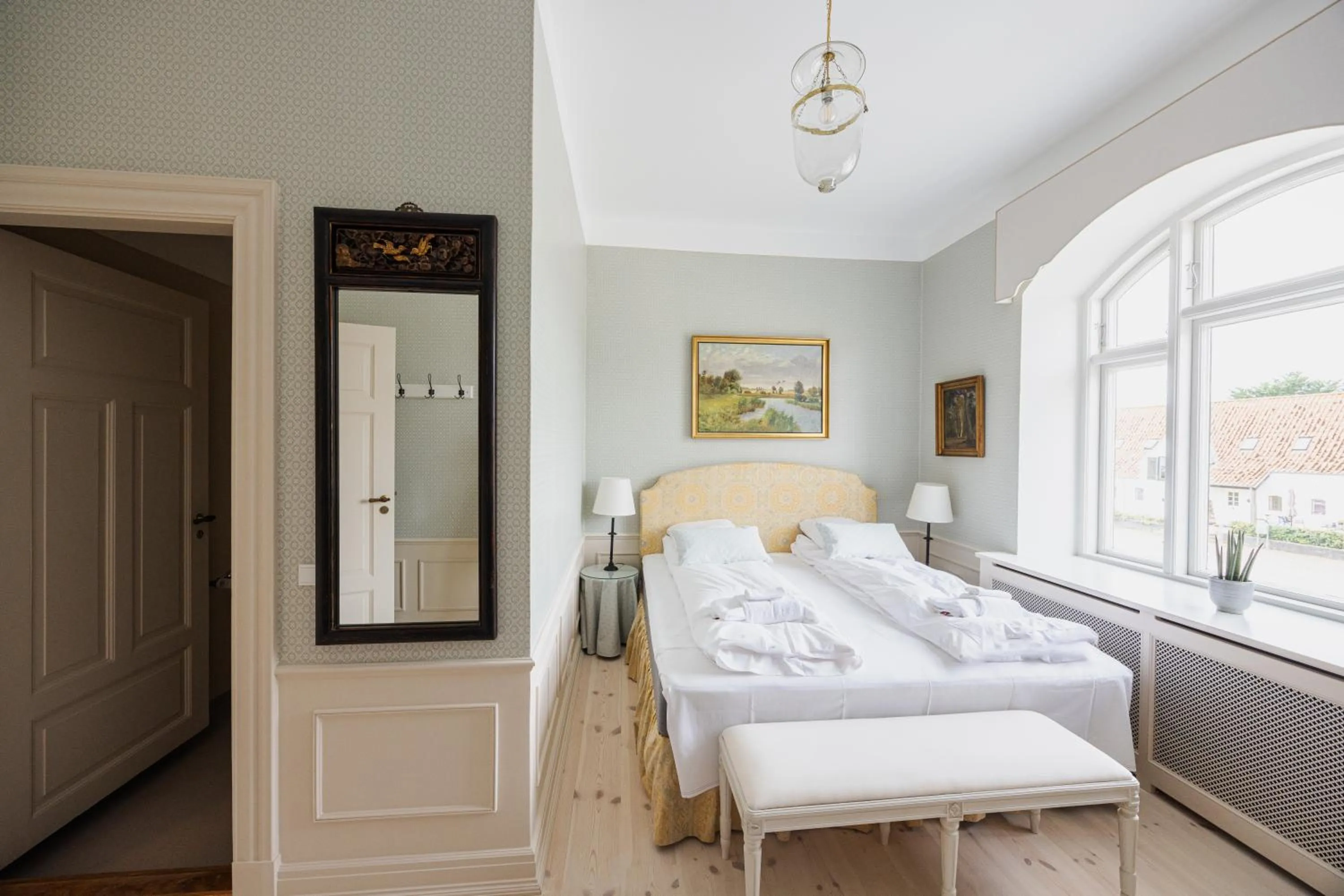 Bed in Aarøsund Badehotel