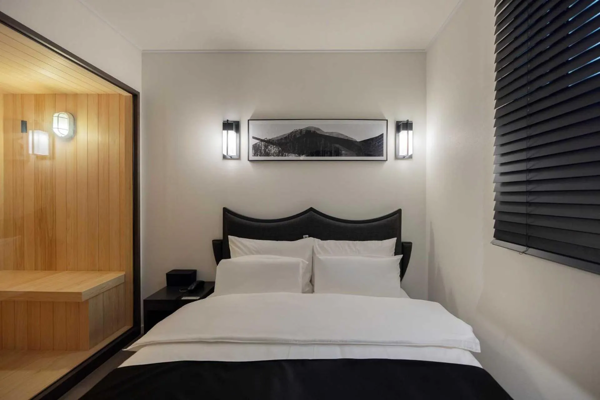 Bed in Anook Hotel and Spa Daejeon Yuseong