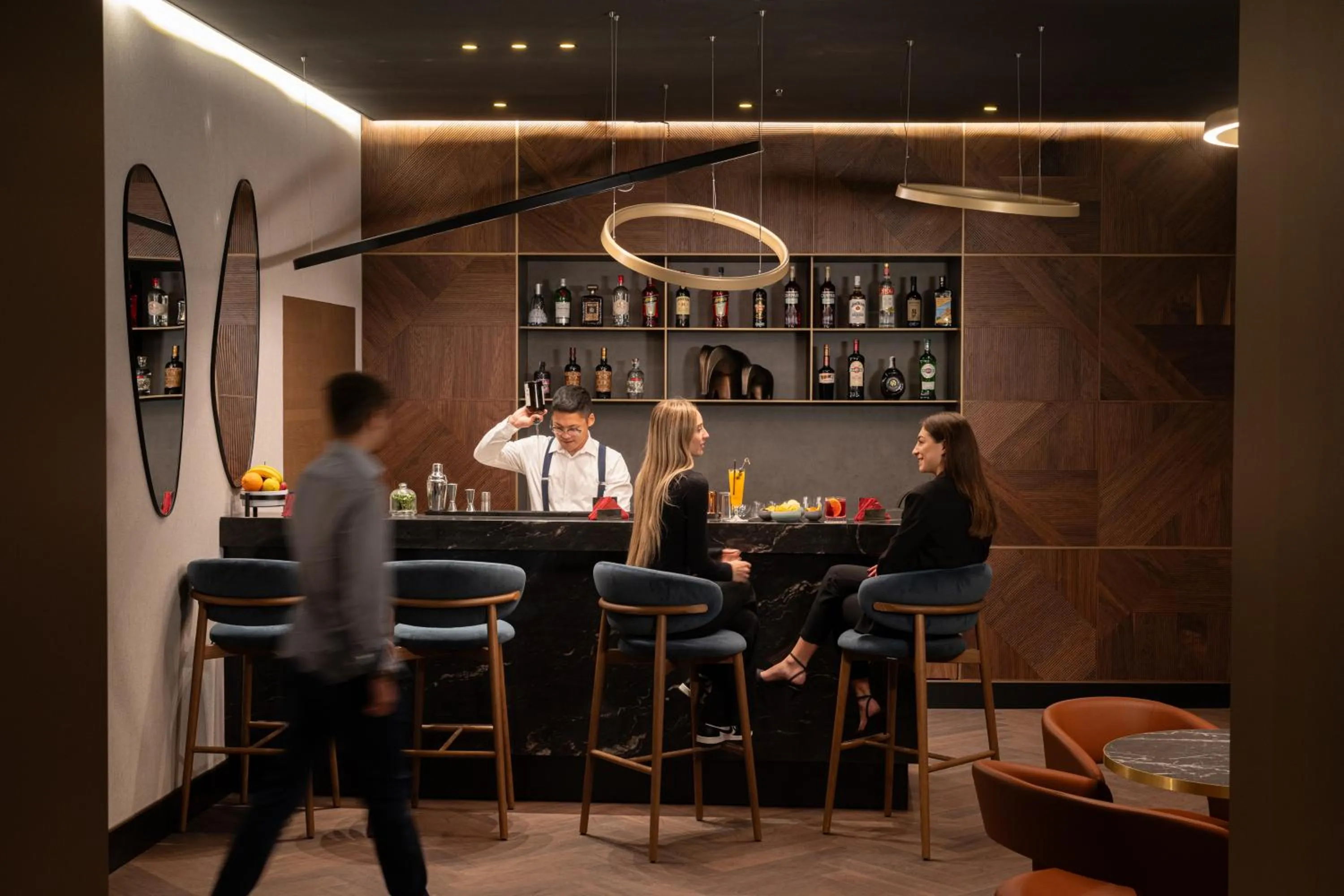 Lounge or bar in Palazzo 4 Fontane 12