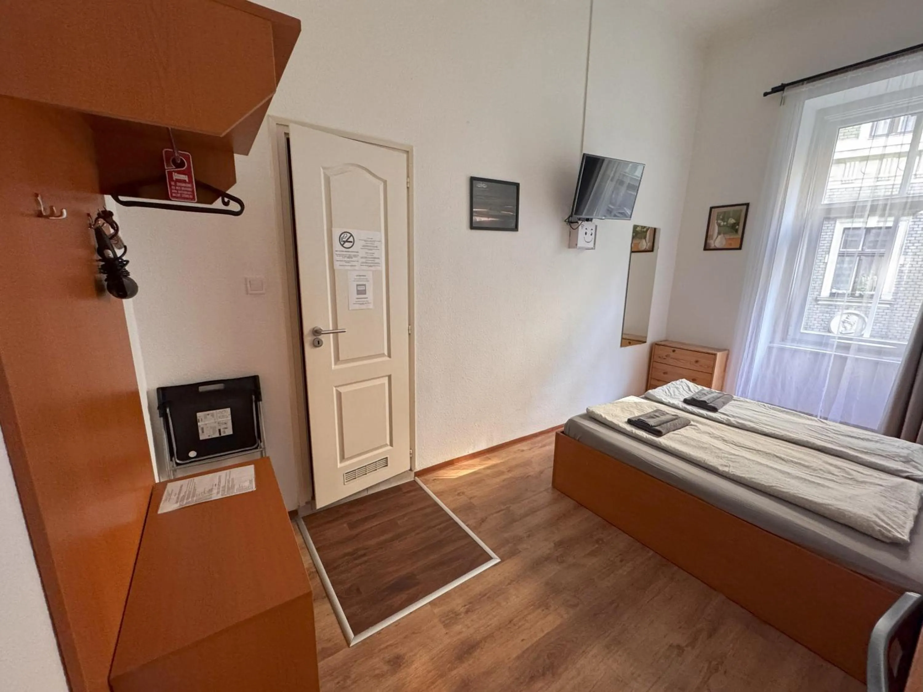 Photo of the whole room, Bed in Omega Guesthouse Budapest