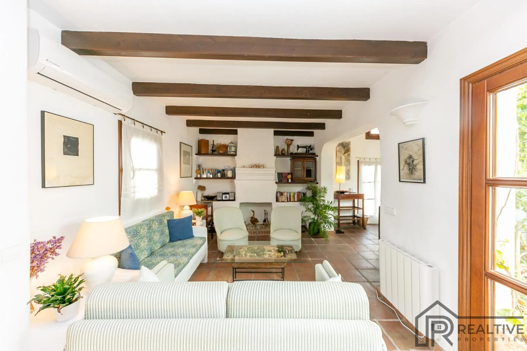 Living room in La Casa de la Iglesia