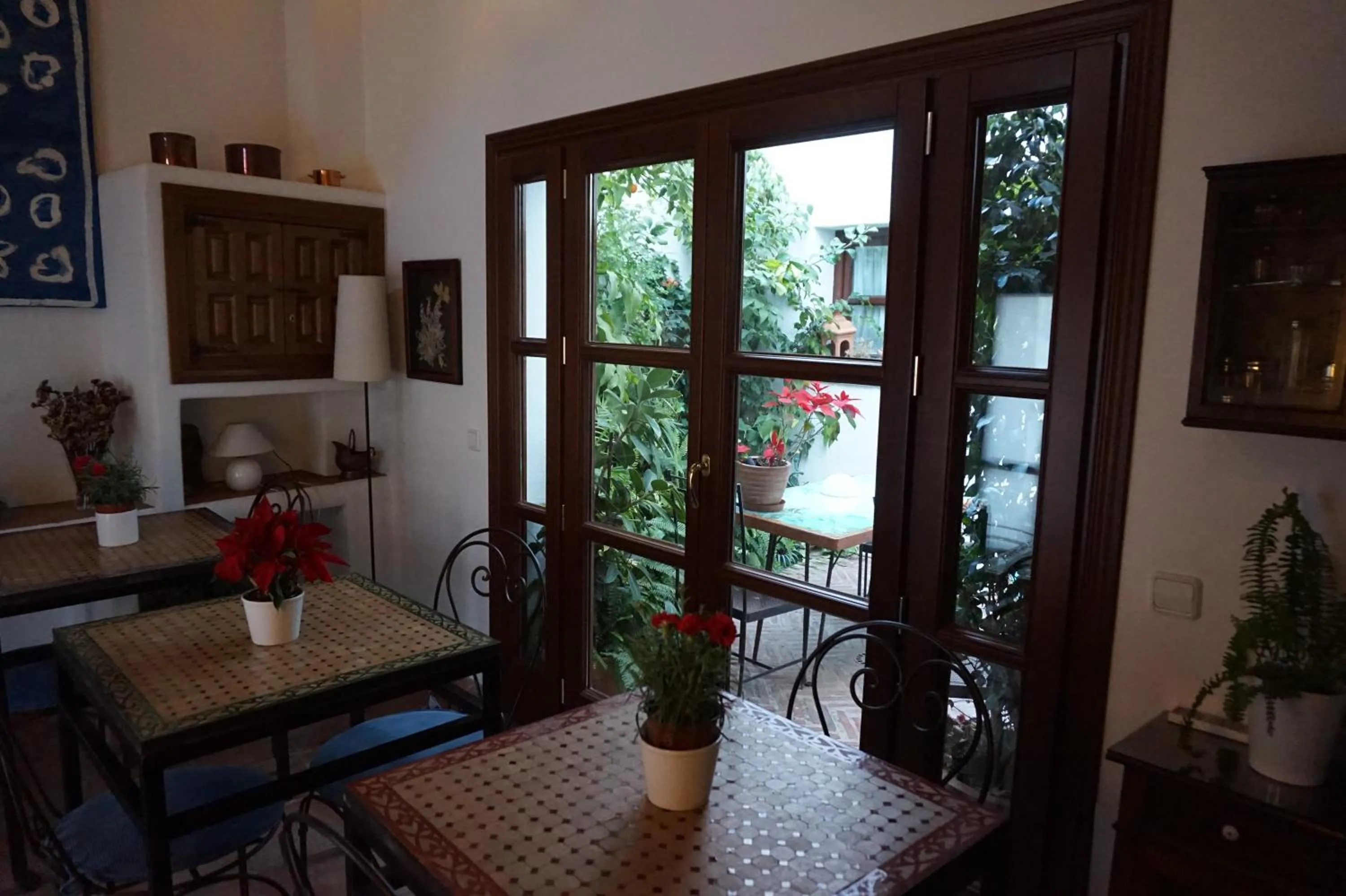 Decorative detail, Dining Area in La Casa de la Iglesia