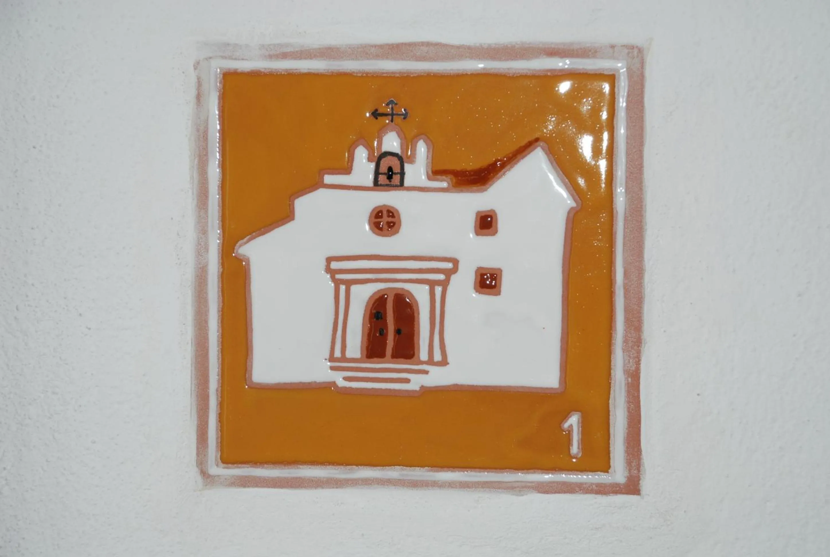 Decorative detail in La Casa de la Iglesia