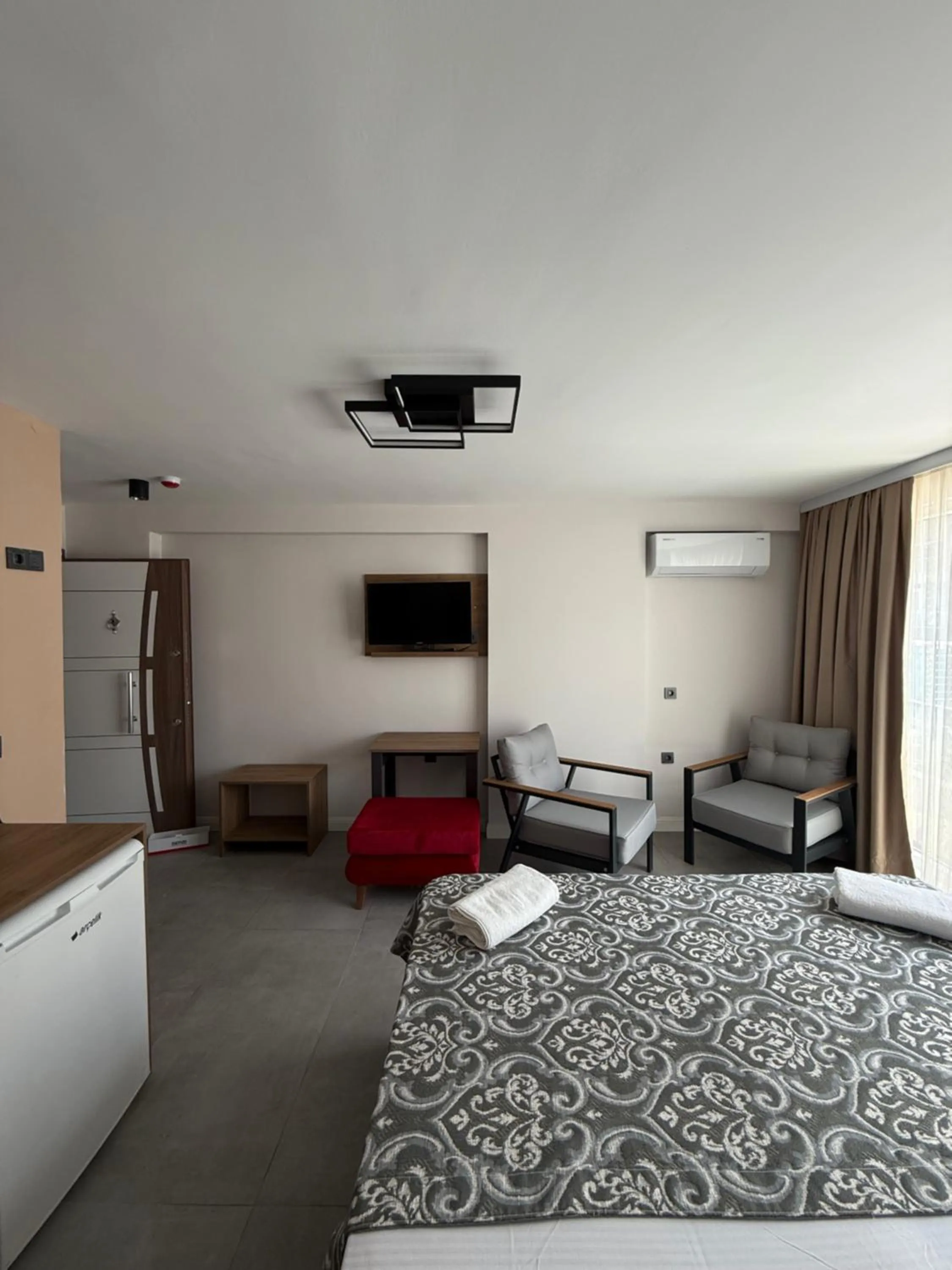 Bed in D'Premium Hotel