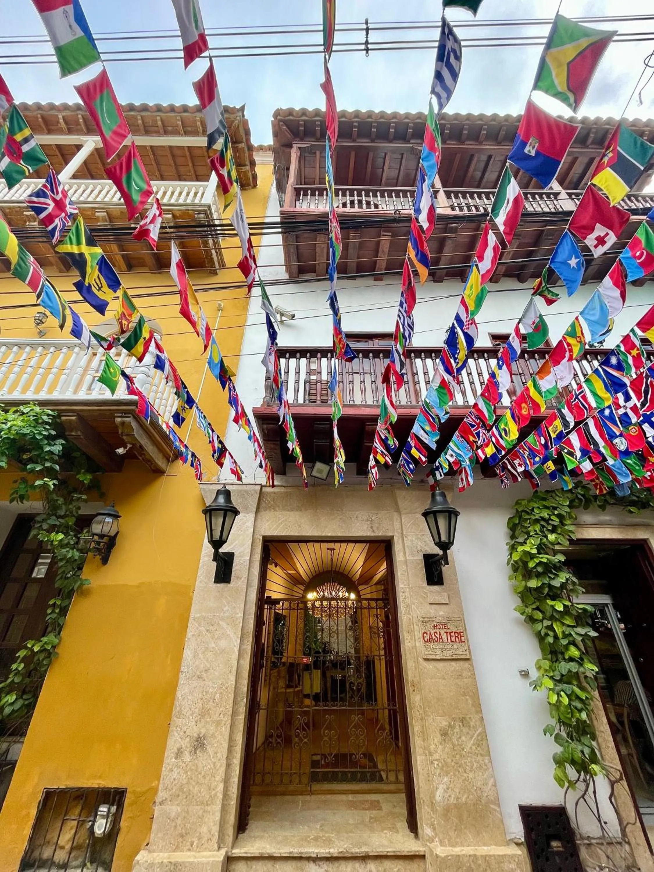 Property building in Hotel Casa Tere