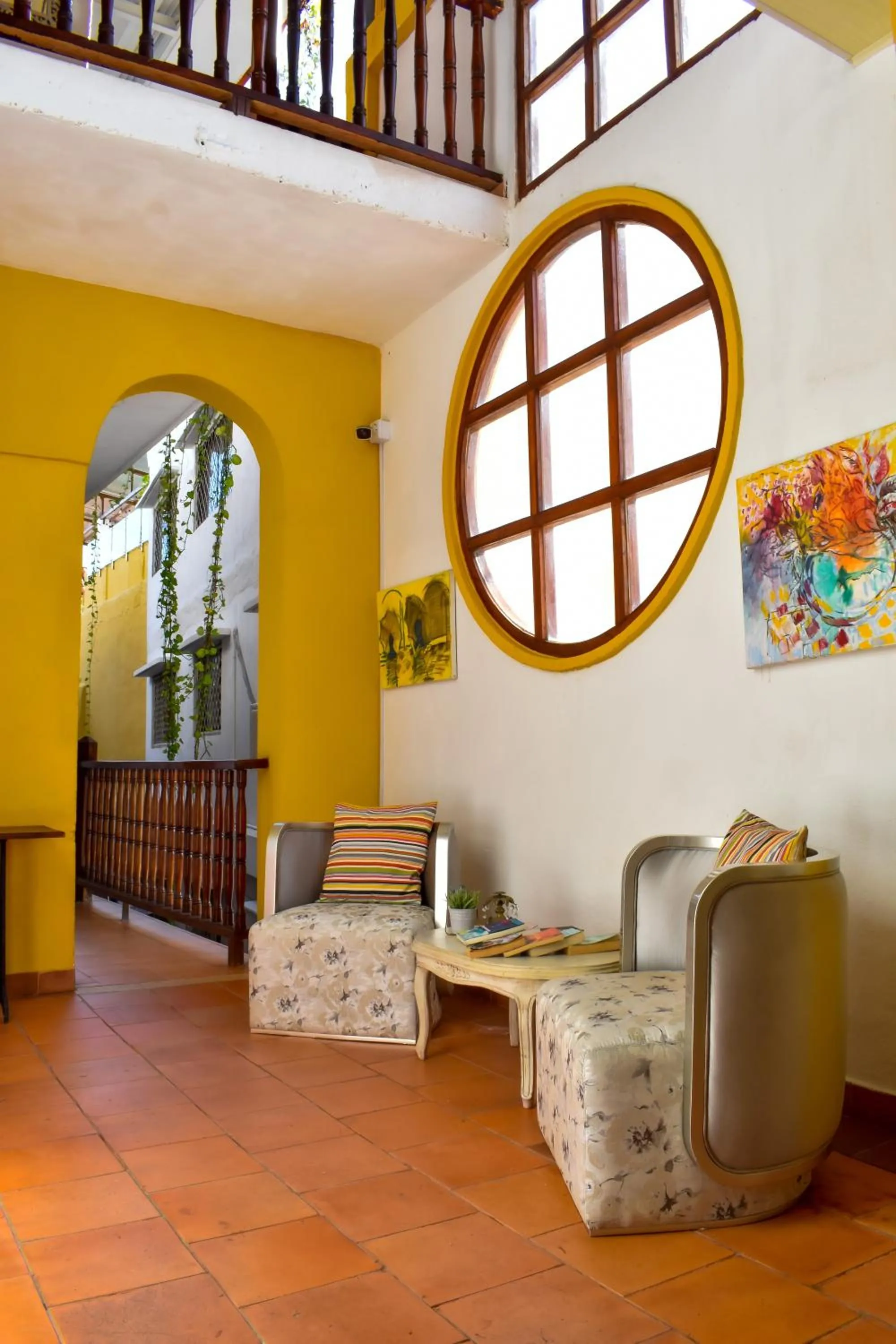 Decorative detail in Hotel Casa Tere