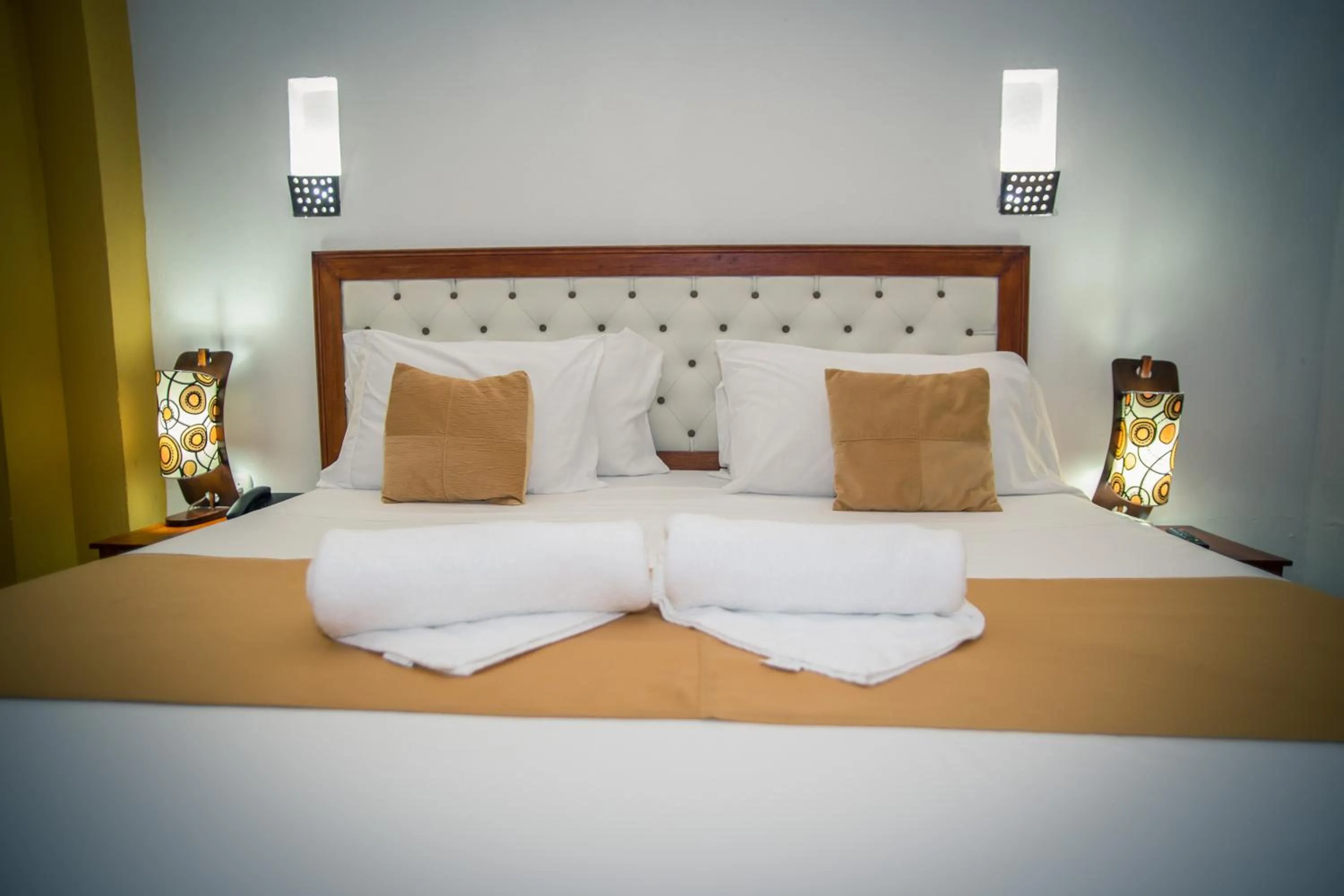 Bed in Hotel Casa Tere