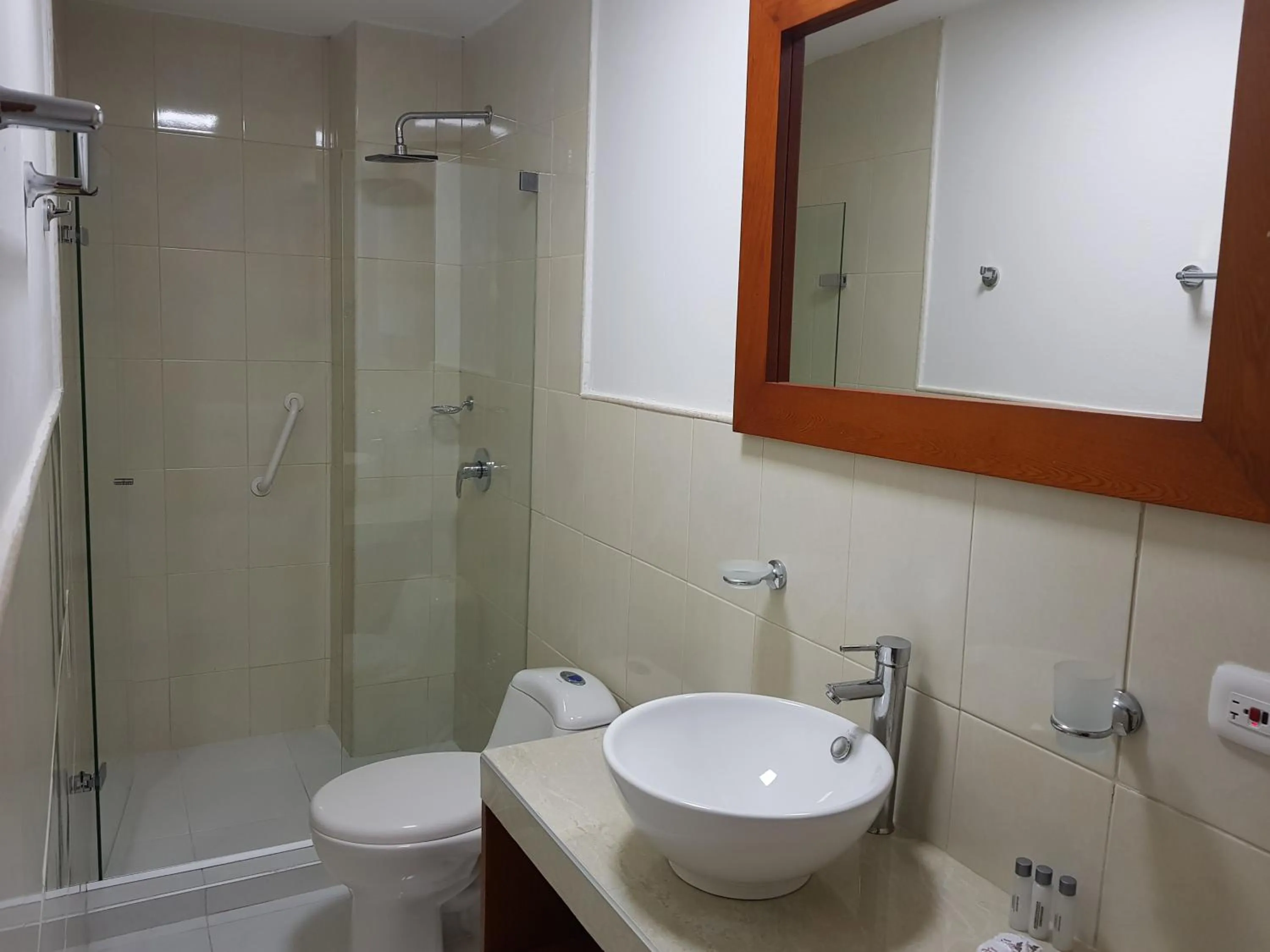 Shower in Hotel Casa Tere