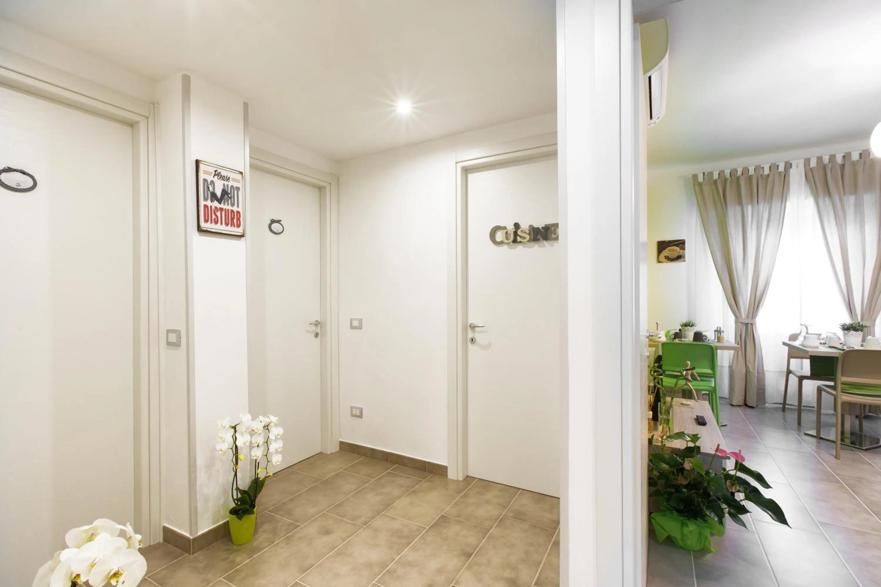 Decorative detail in B&B Civico 1