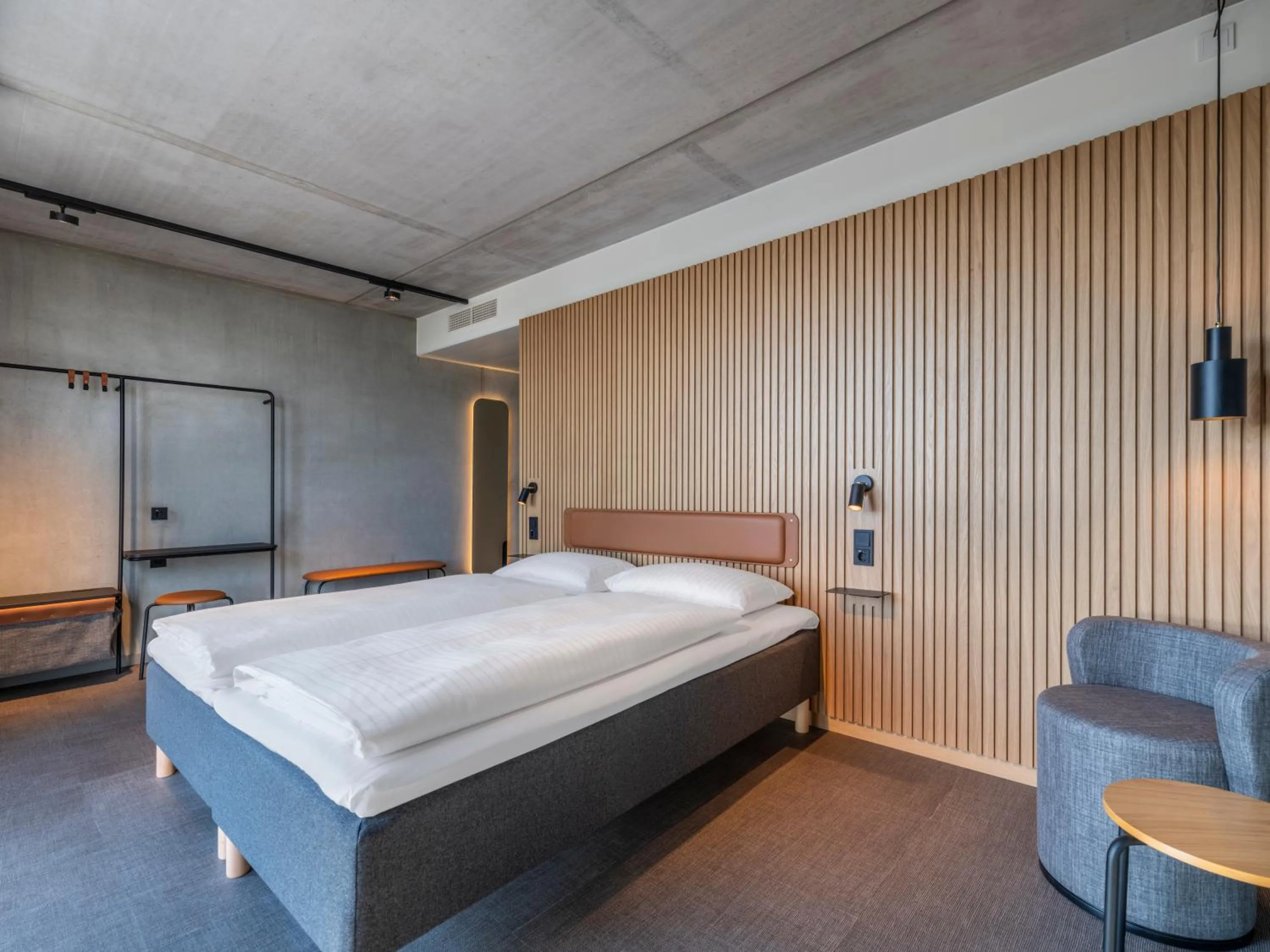 Photo of the whole room, Bed in Zleep Hotel Hamburg Volkspark