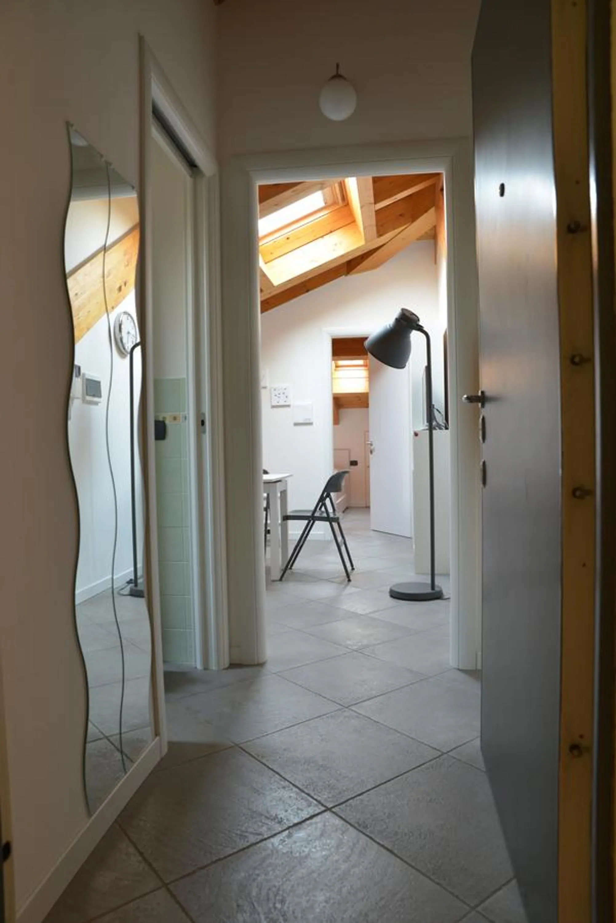 Shower in Cece' Dependance