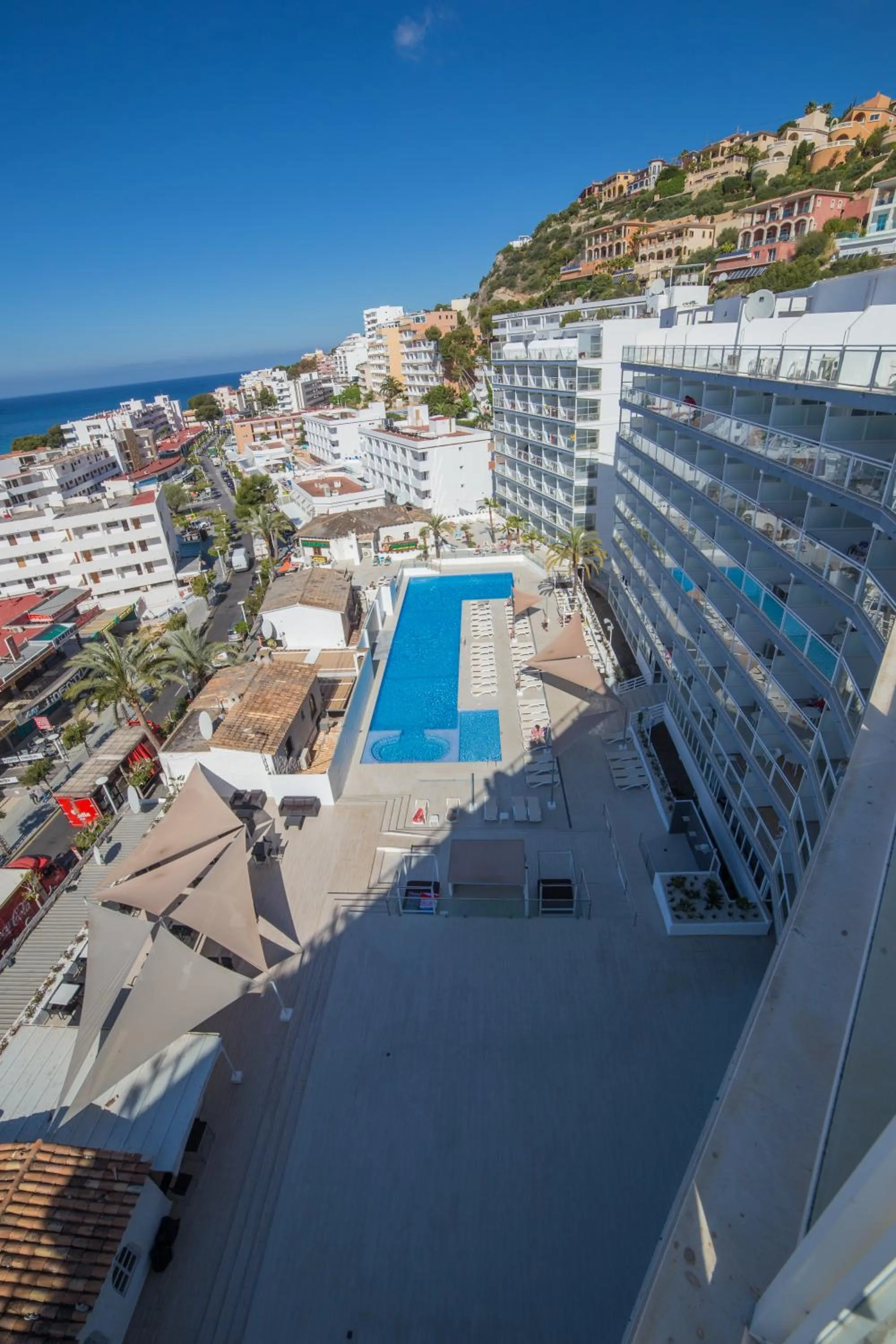 Pool view in Pierre & Vacances Mallorca Deya - Adults recommended