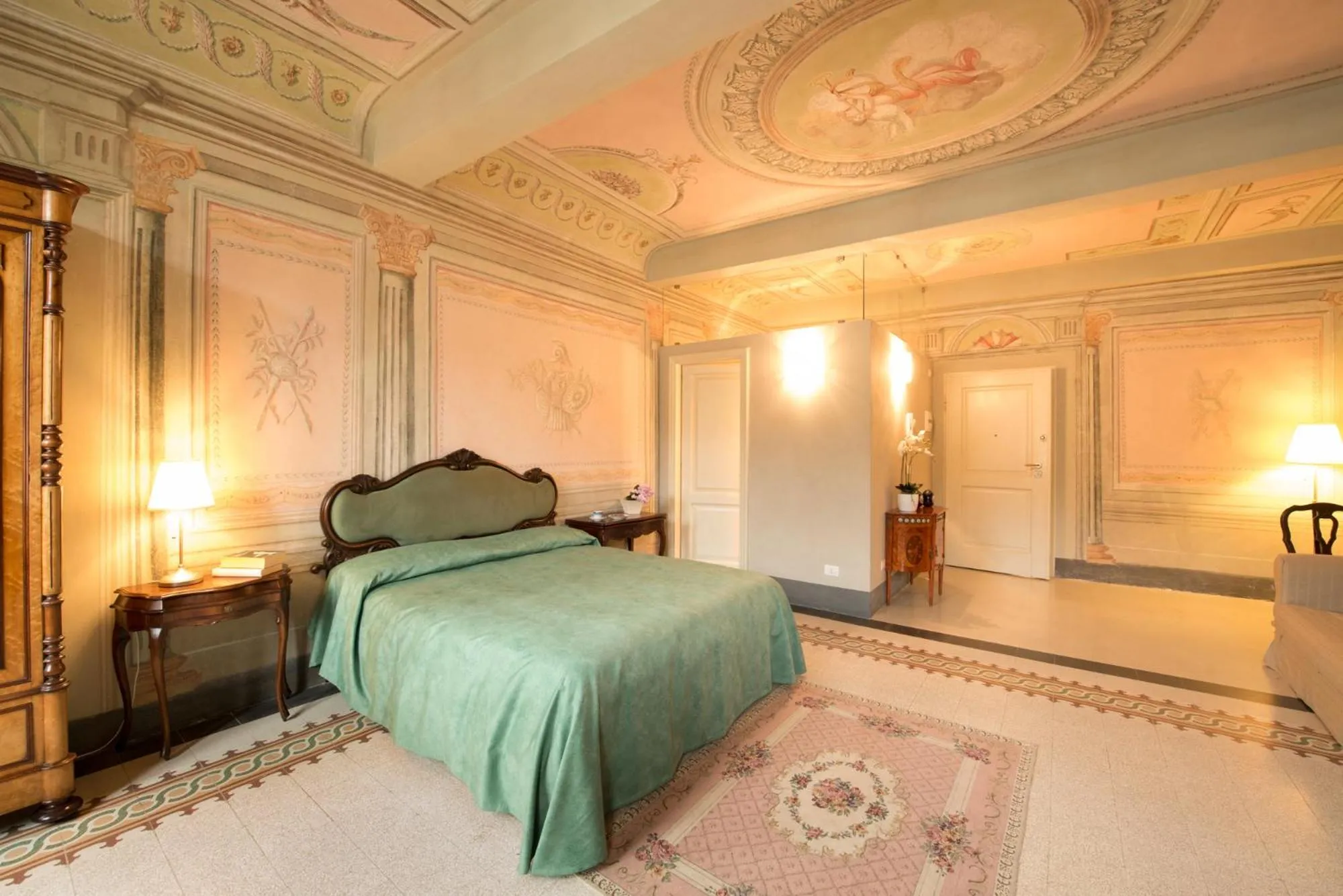 Bedroom in Palazzo Piazza Mazzini