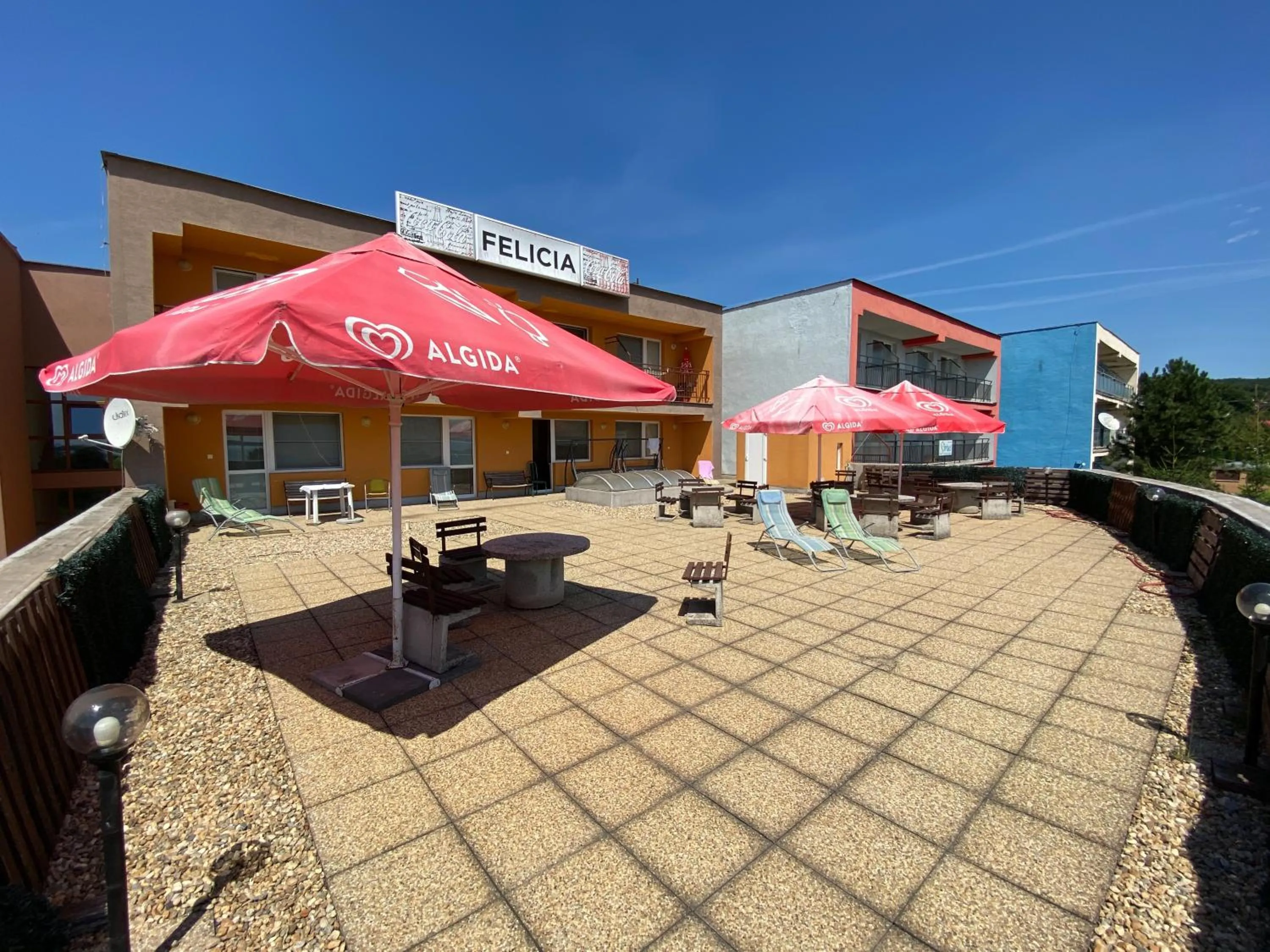 Balcony/Terrace in Hotel Felicia