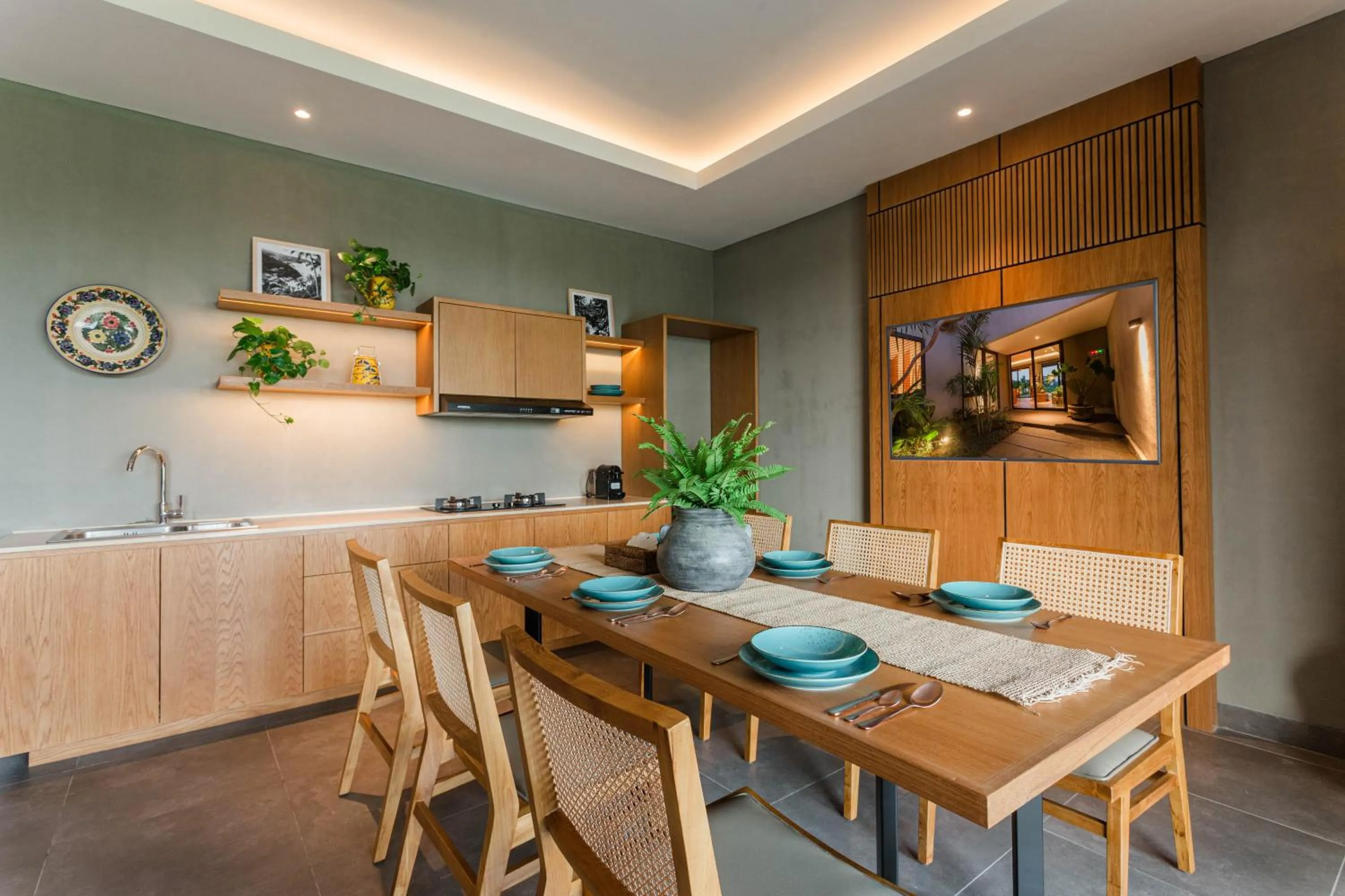 kitchen in Renjana Boutique Villas Ubud by Premier Hospitality Asia