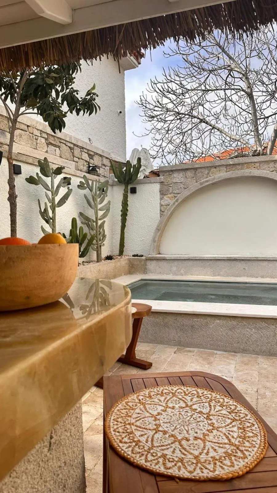 Patio in Moon Hotel Alaçatı