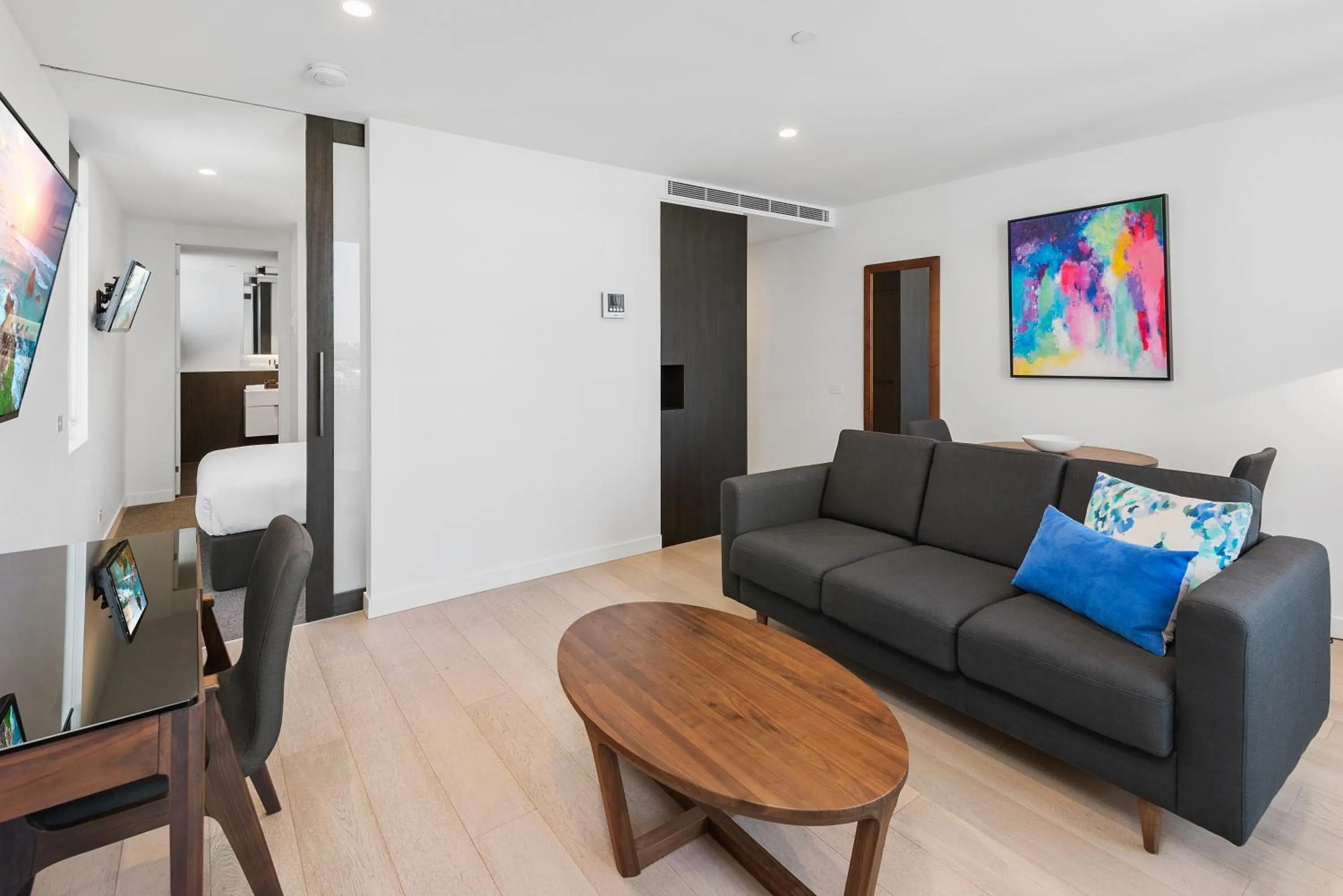 Living room in District South Yarra