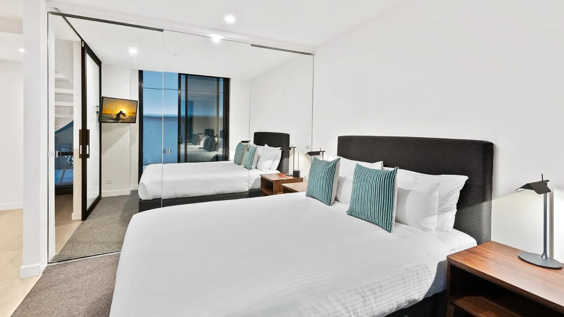 Bedroom, Bed in District South Yarra