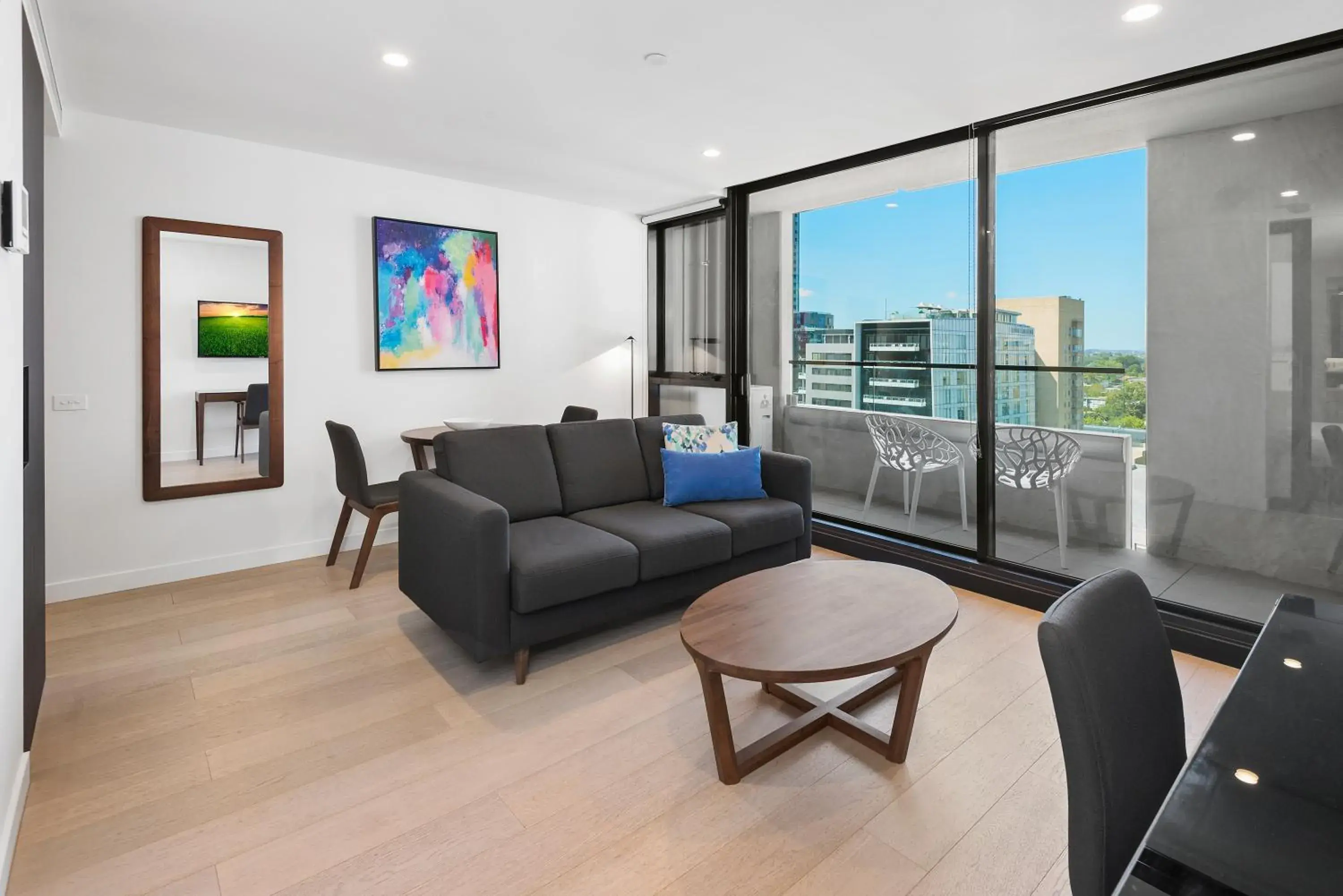 One Bedroom Upper Floor Apartment in District South Yarra One Bedroom Upper Floor Apartment in District South Yarra