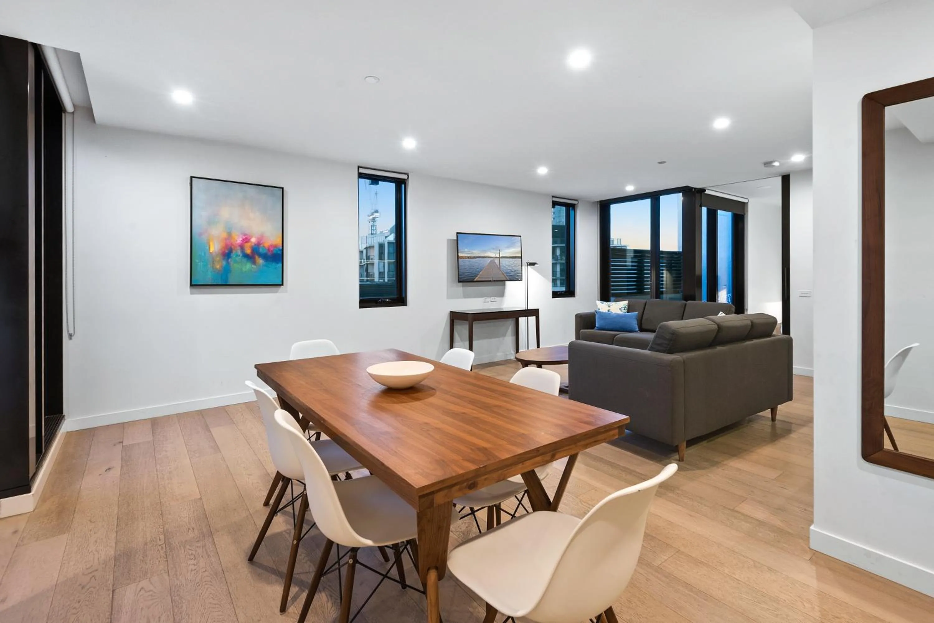 Living room in District South Yarra