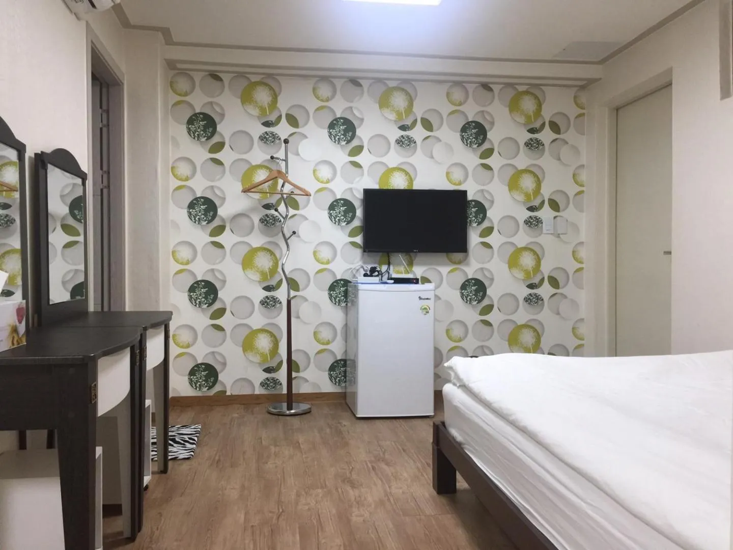 Decorative detail, Bed in Hamory Guesthouse Dongdaemun