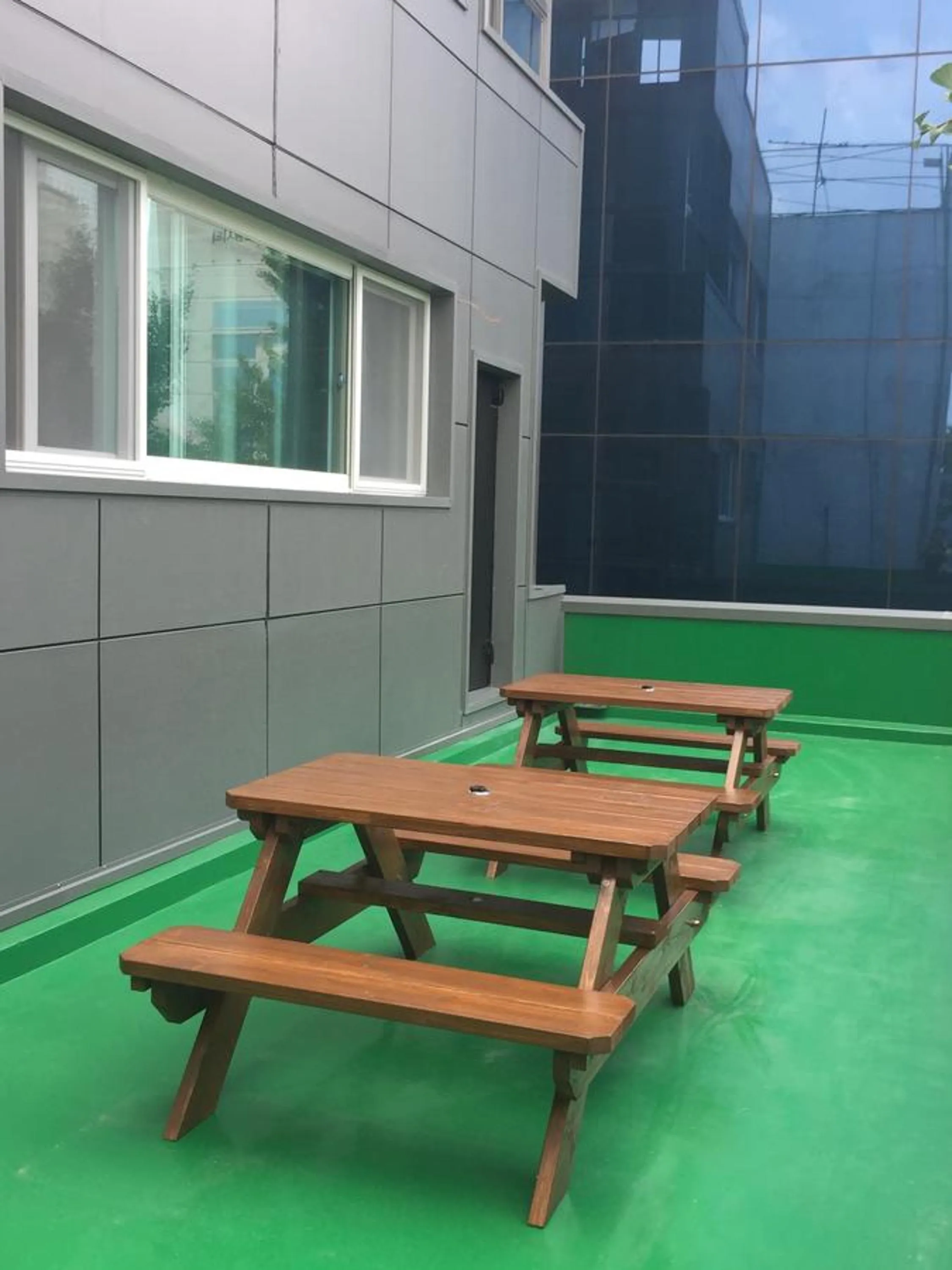 Balcony/Terrace in Hamory Guesthouse Dongdaemun