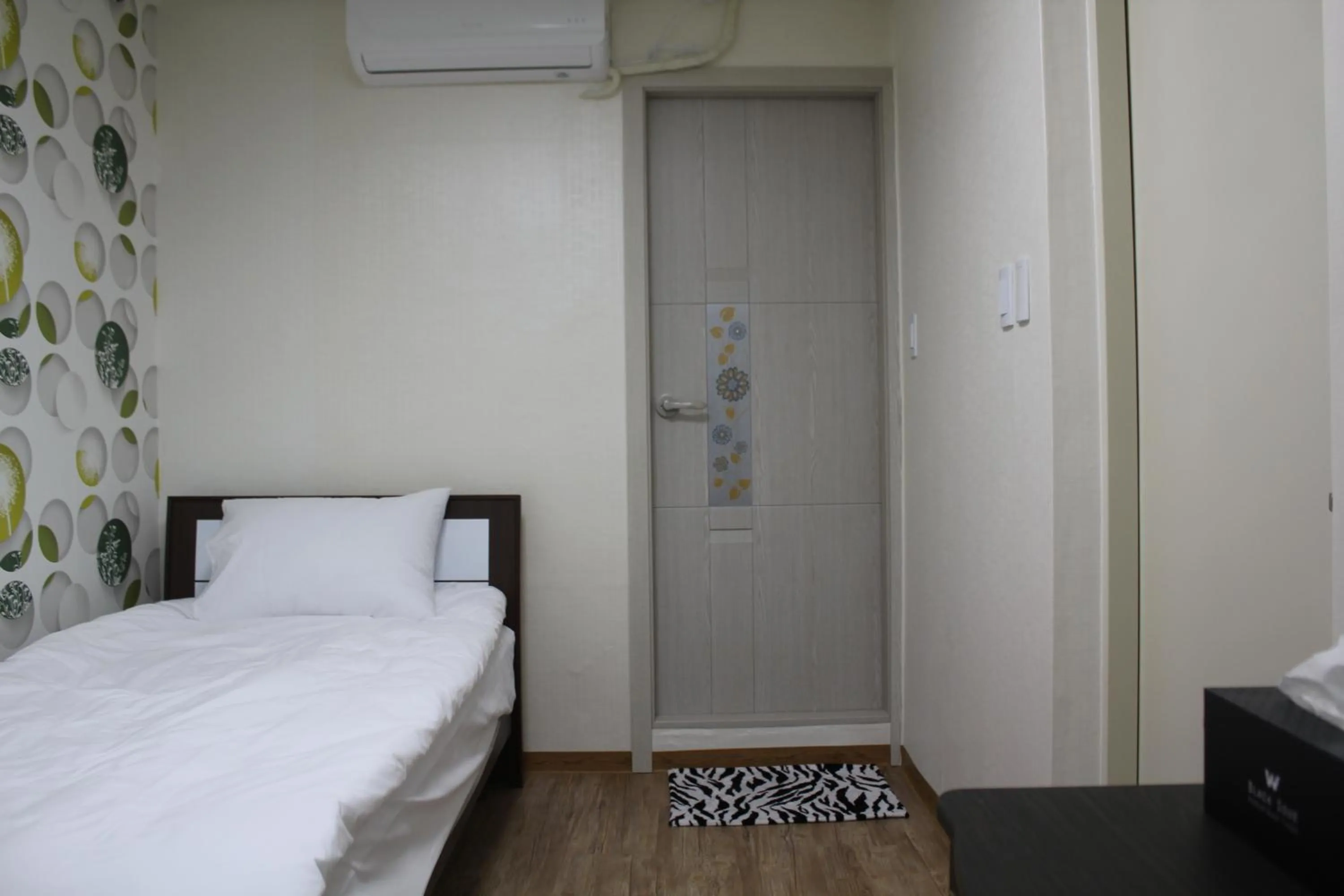 Decorative detail, Bed in Hamory Guesthouse Dongdaemun