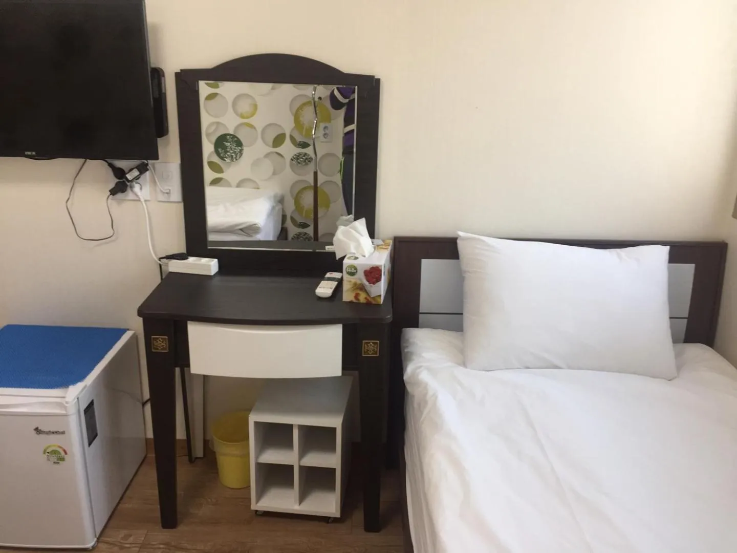 Decorative detail, Bed in Hamory Guesthouse Dongdaemun