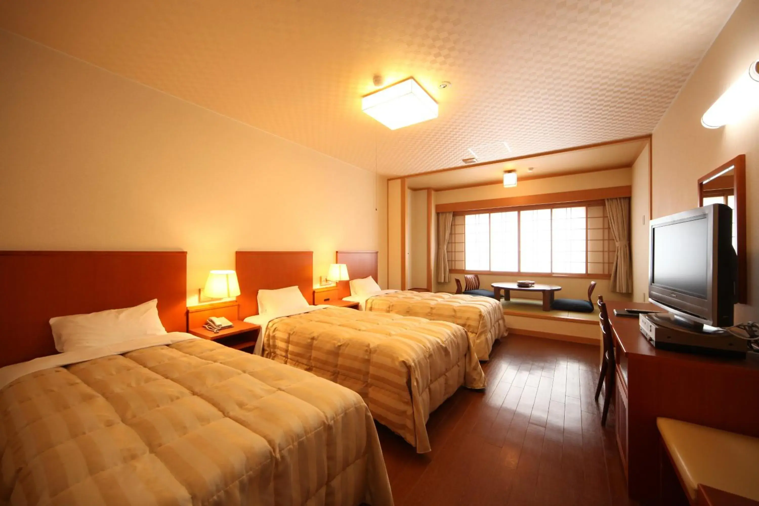 Triple Room with Tatami Area in Hotel Tappi Triple Room with Tatami Area in Hotel Tappi