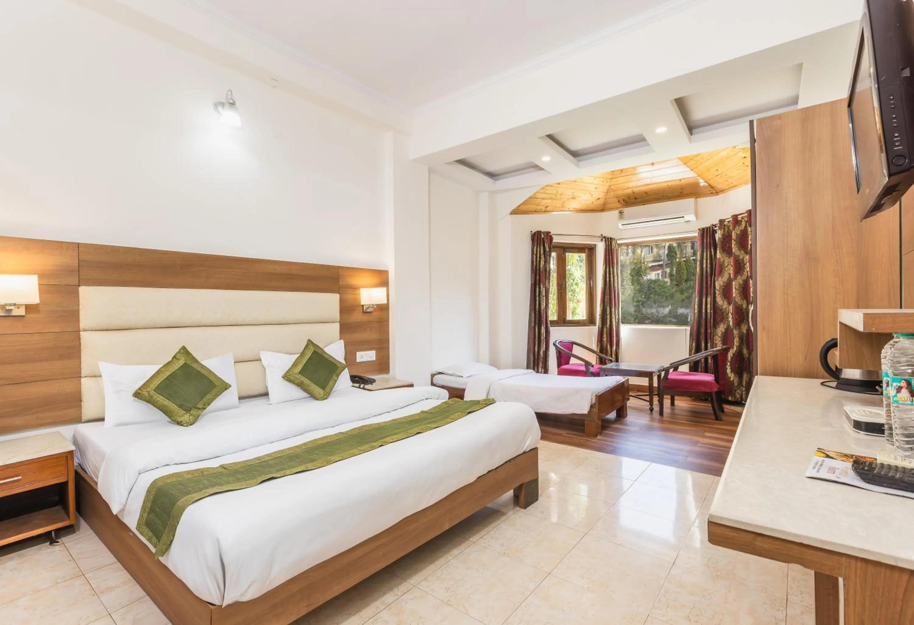 Bed in Riverside Resorts