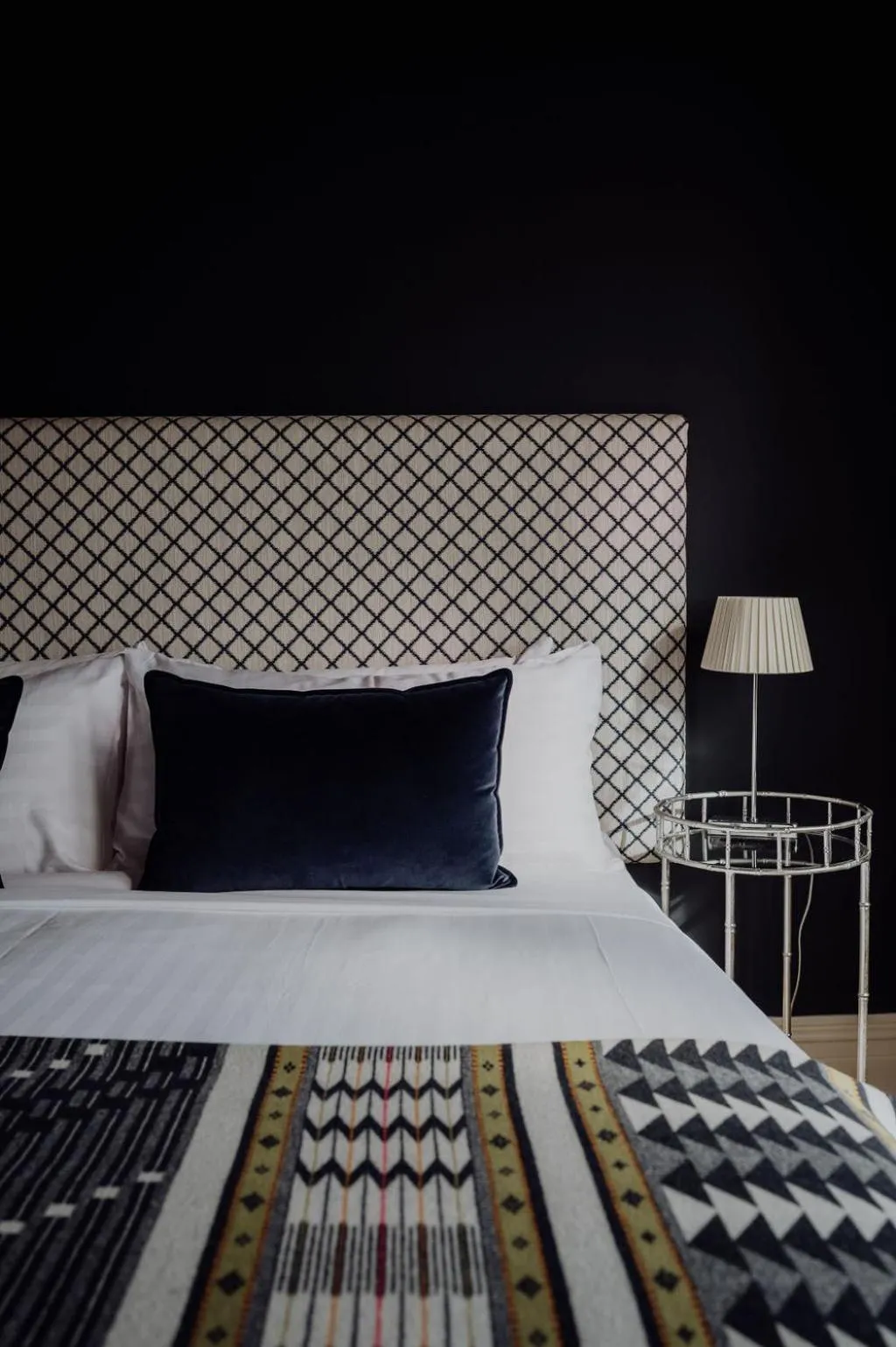 Bed in Grande Vue Hotel