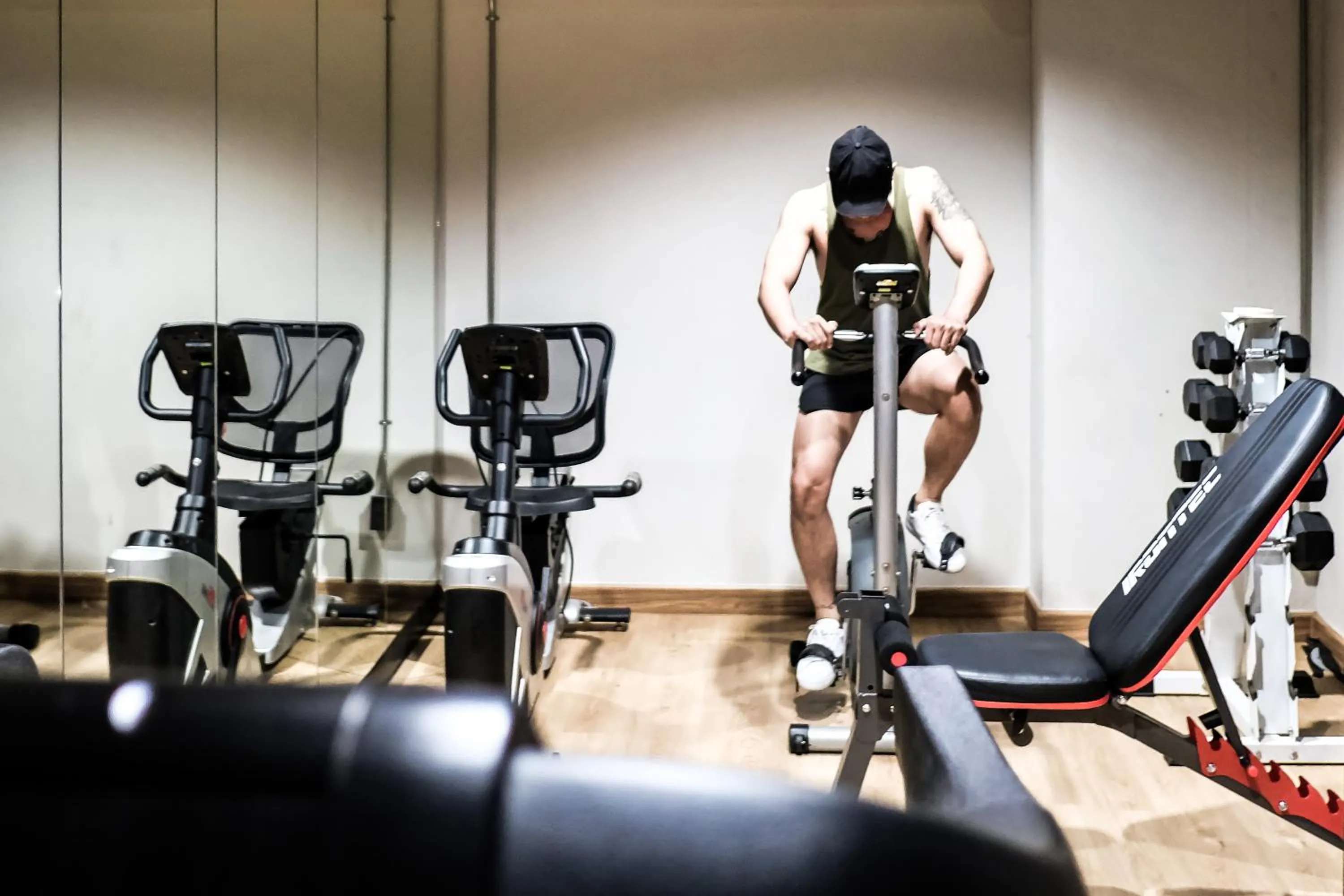 Fitness centre/facilities in THA City Loft by TH District