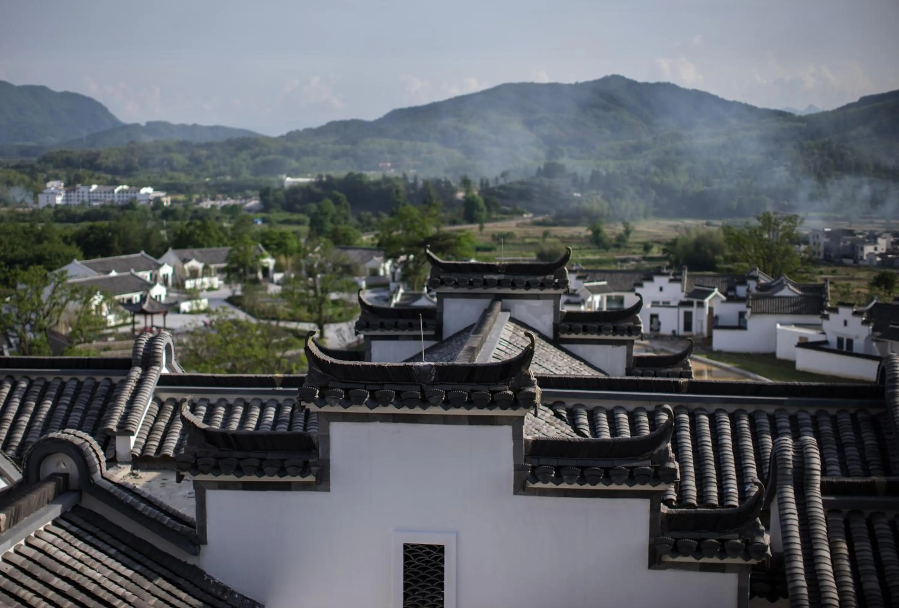 Natural landscape in Banyan Tree Huangshan